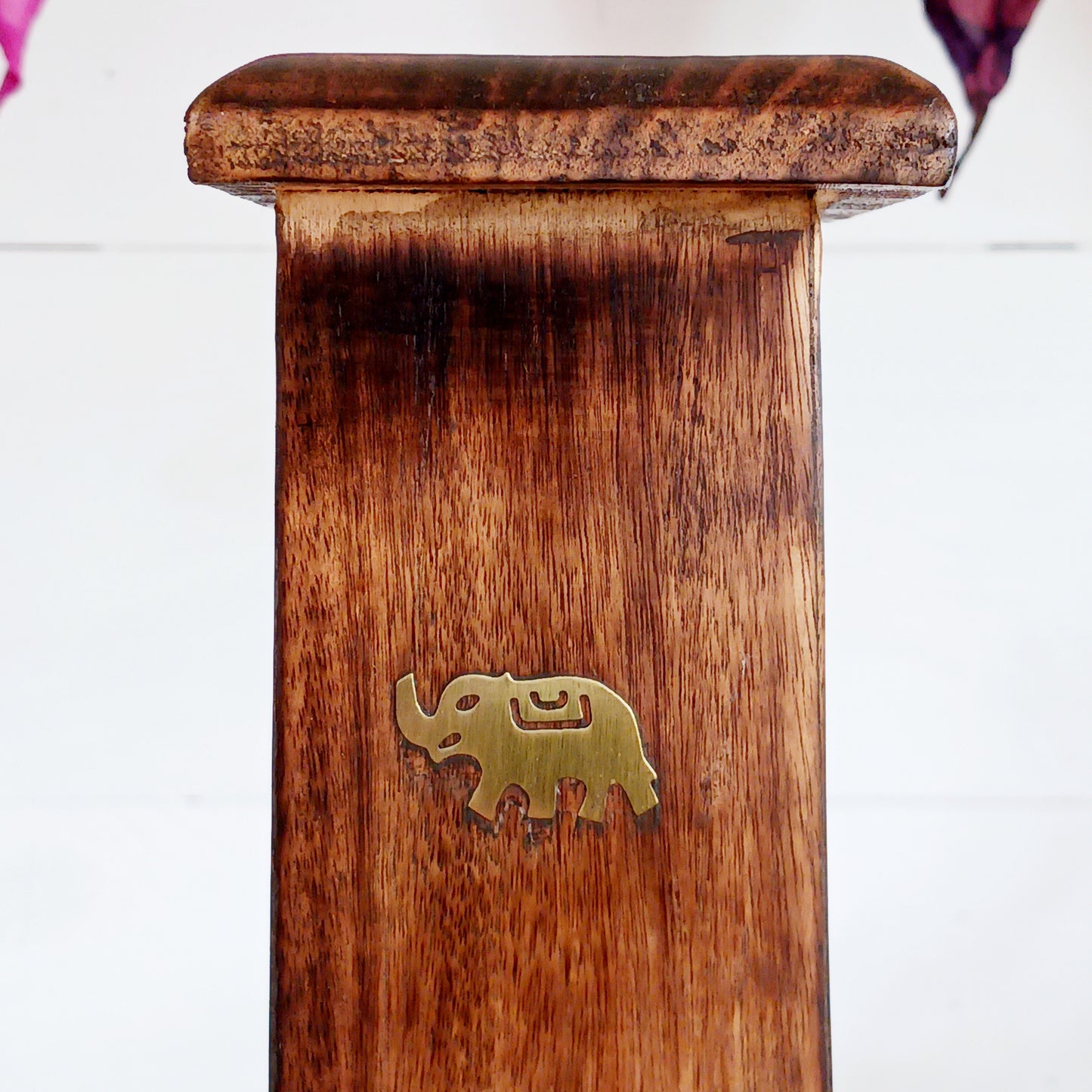 Mango Wood Incense Tower | Elephant