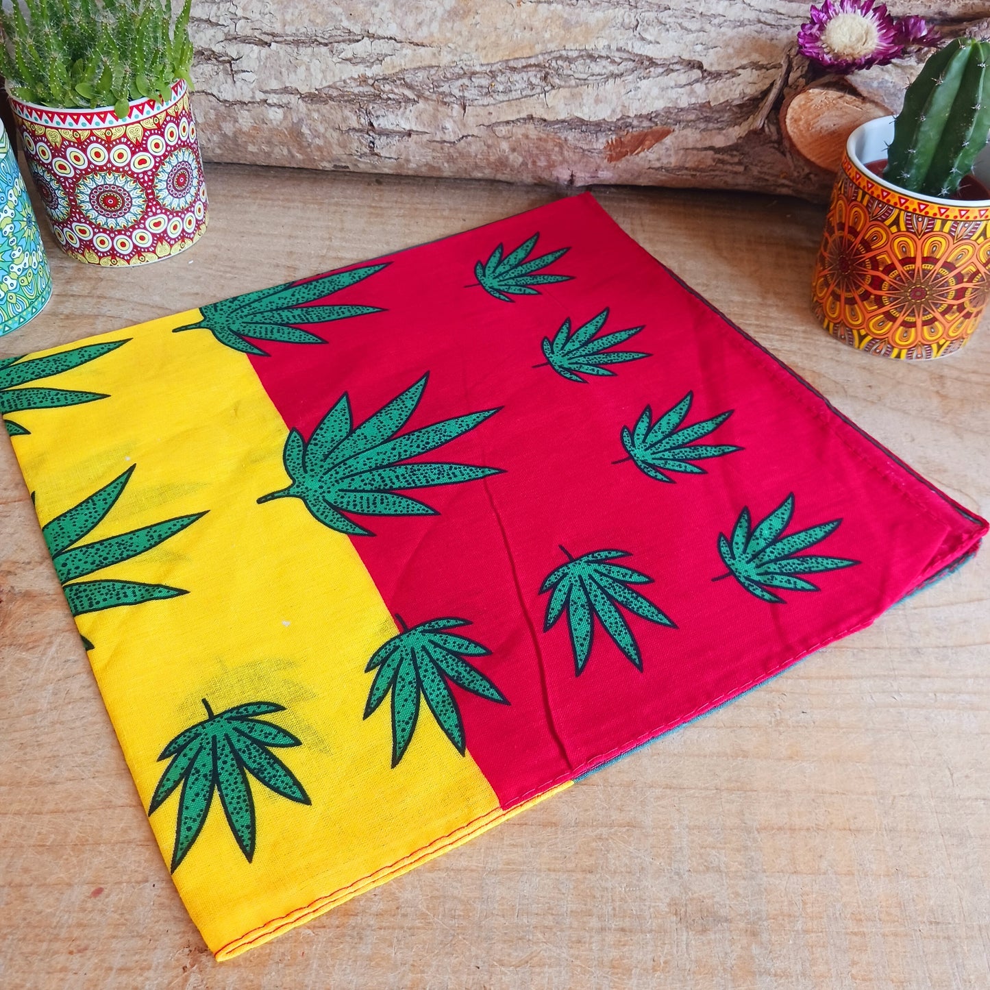 Reggae Leaf Bandana