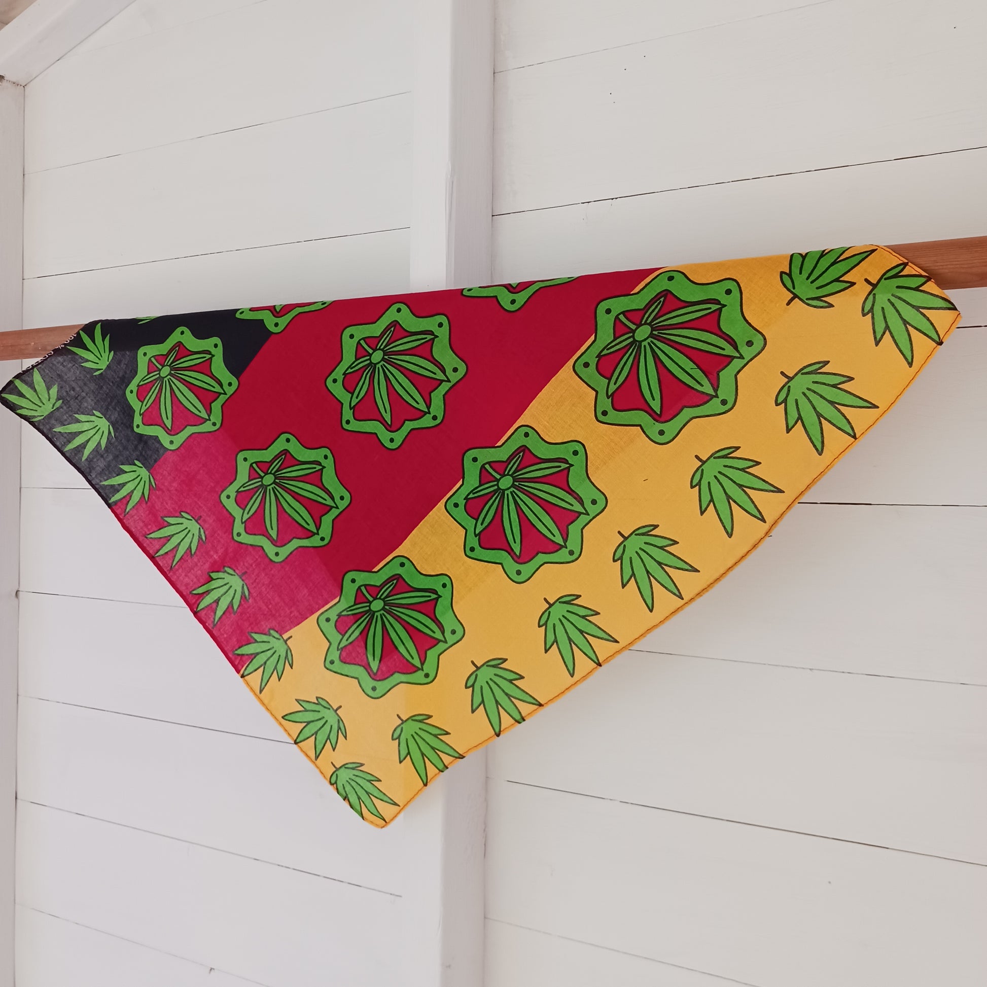 Rasta Leaf Bandana