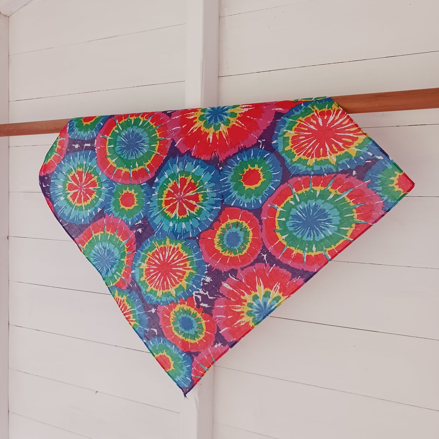 Rainbow Splash Tie Dye Bandana