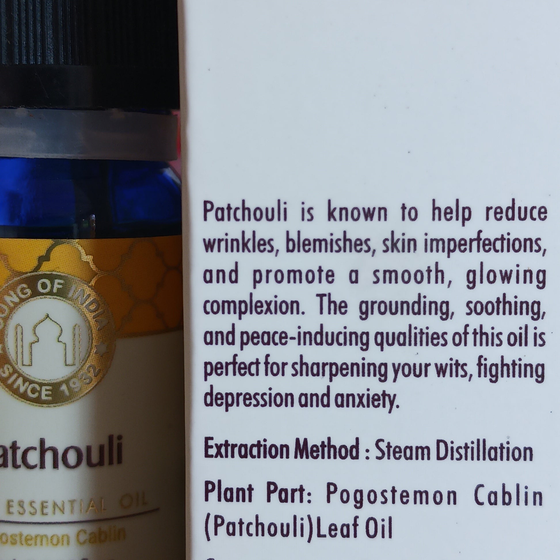 Patchouli has a distinct, heavy aroma that lingers. Dating back to its origins in India, patchouli has been known to represent love and fertility. For ages, patchouli has been a known aphrodisiac. However, the people of ancient Asia also esteemed their patchouli plants for its anti-inflammatory abilities– thus, patchouli has come to symbolize physical healing, as well.