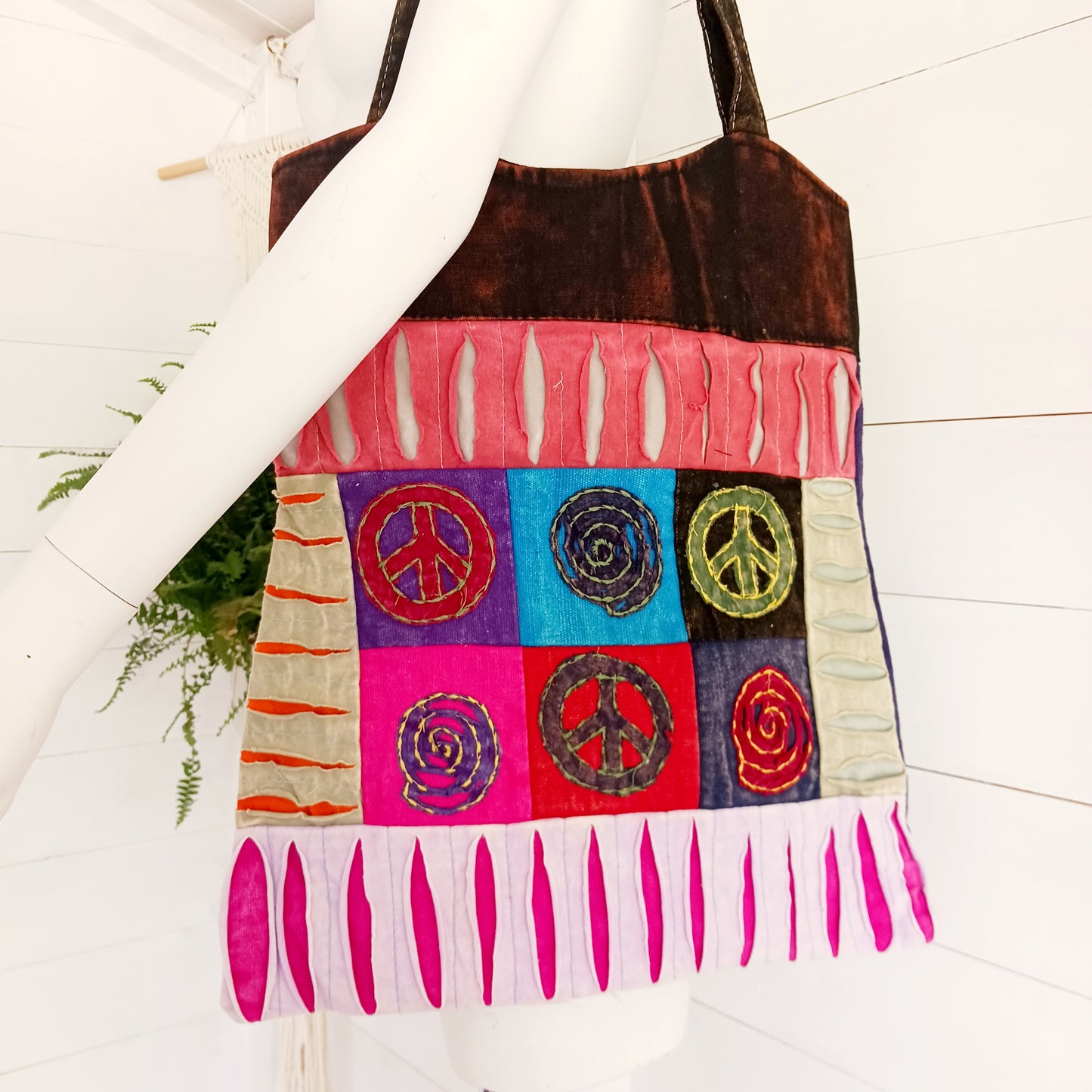 Classic Peace Skirt Bag