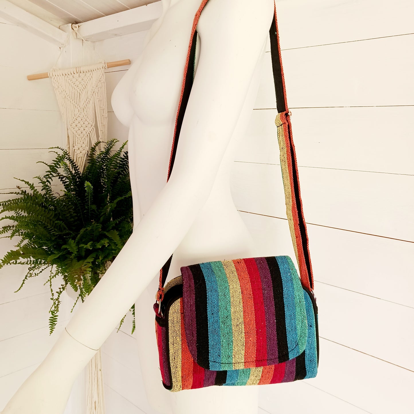 Rainbow Satchel Bag