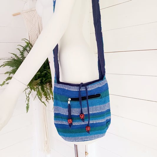 Nepal Sling Bag | Blue