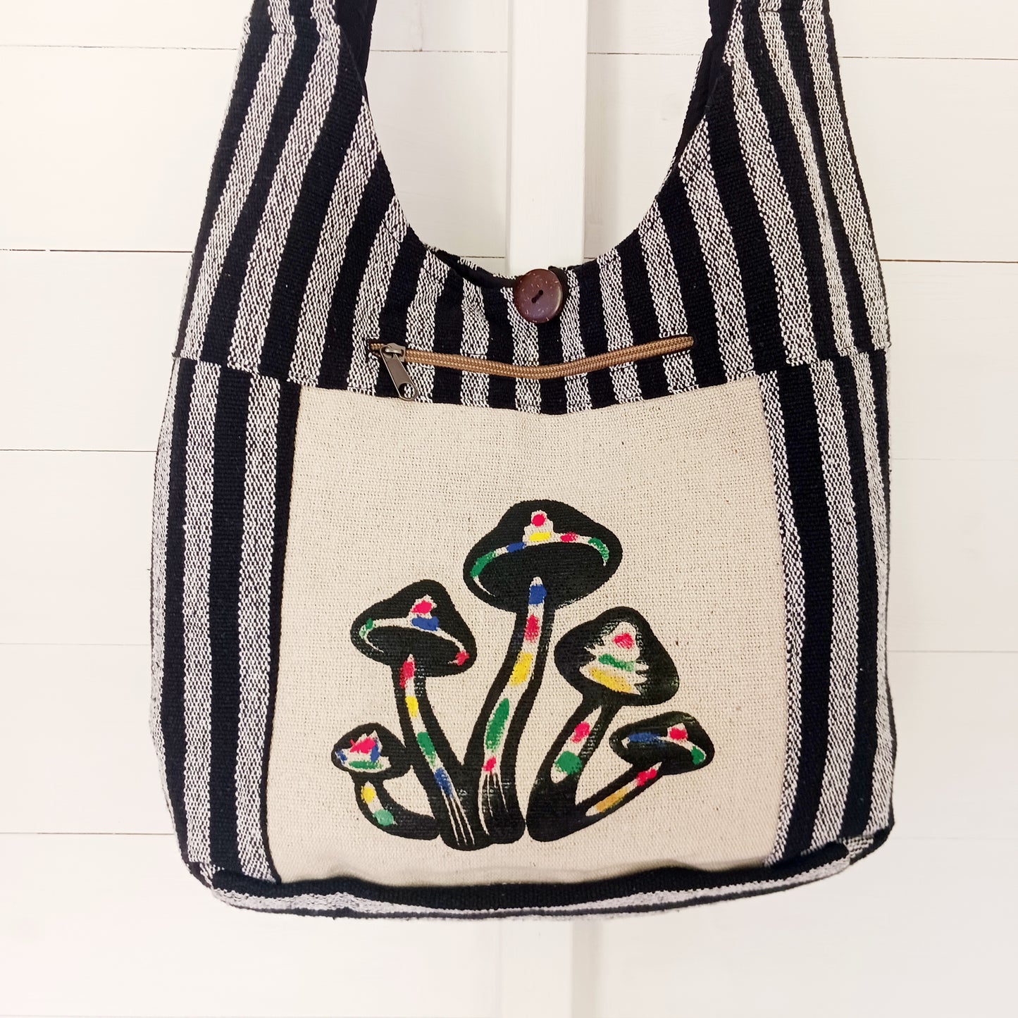 Mushroom Shoulder/Crossbody Bag | Large