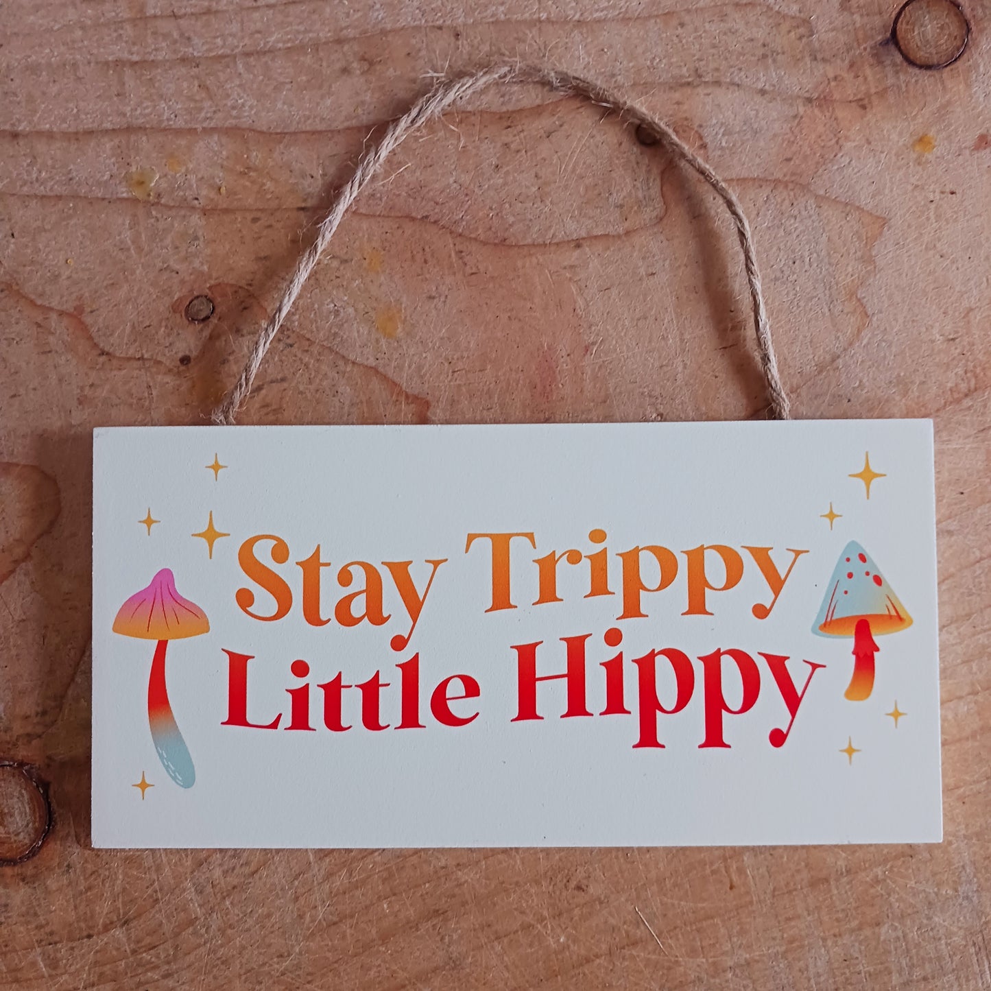 Use this cute little sign as a groovy reminder to always be your unique self!