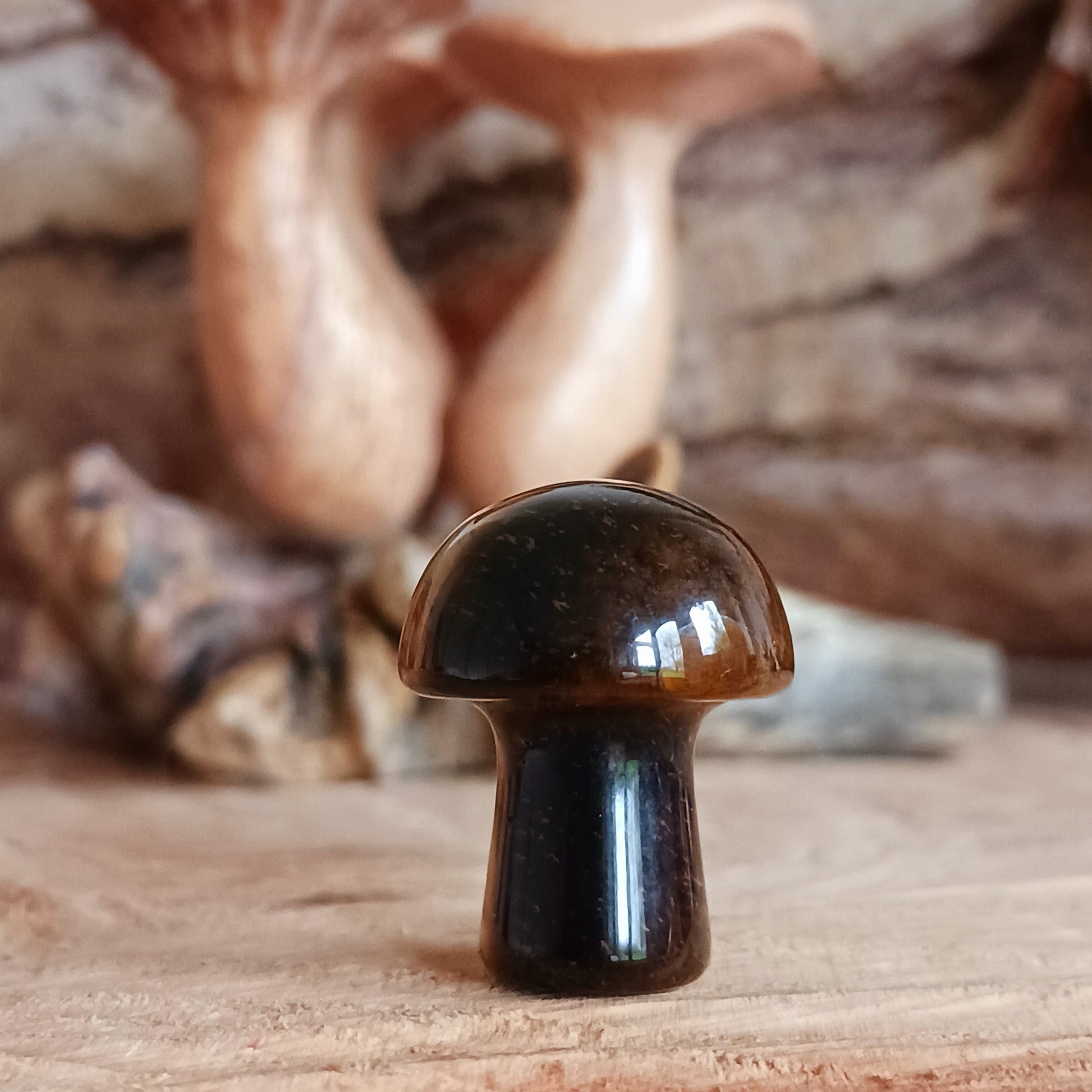 These incredibly cute crystal mushrooms are a wonderful way to bring a piece of nature’s wonder into your life. Mushrooms have long been associated with mysticism, transformation, and growth. In many cultures, they symbolise resilience and the interconnectedness of life.