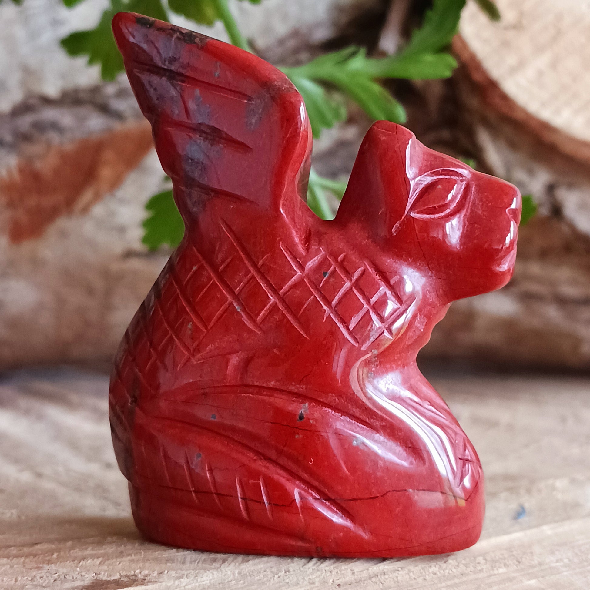 Red Jasper is a stone of empowerment and stability, it helps to ground and stabilize the energy of the Root Chakra, promoting feelings of security and strength.