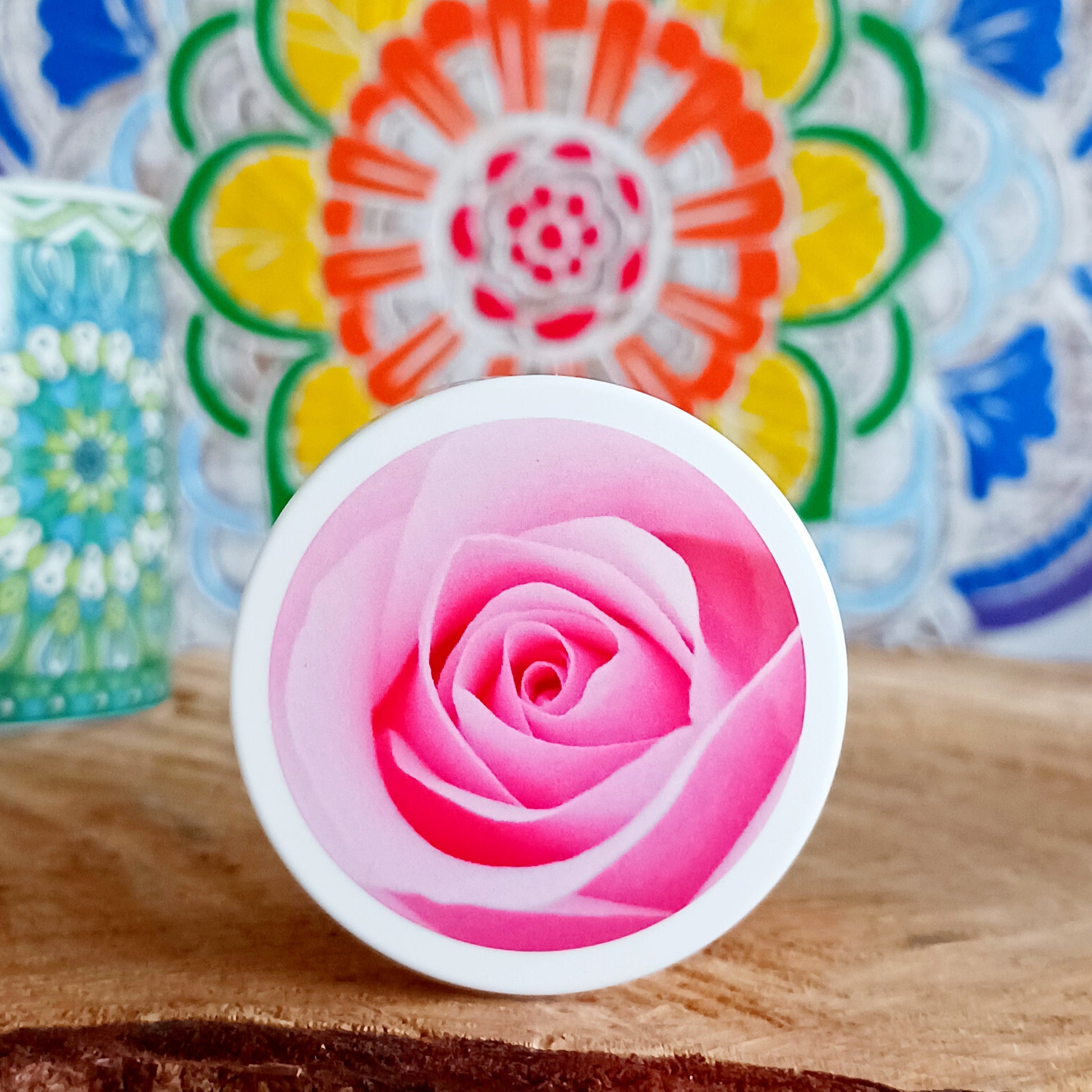 This Rose Coconut Oil is rich in antioxidants and gives the skin a vibrant, youthful glow. Use as a multipurpose moisturiser to revitalise dry skin and as a nourishing treatment mask for radiant, shining hair. Put a spoonful into a hot bath for a relaxing bathing experience. It can also be used as an intimacy-enhancing massage oil.