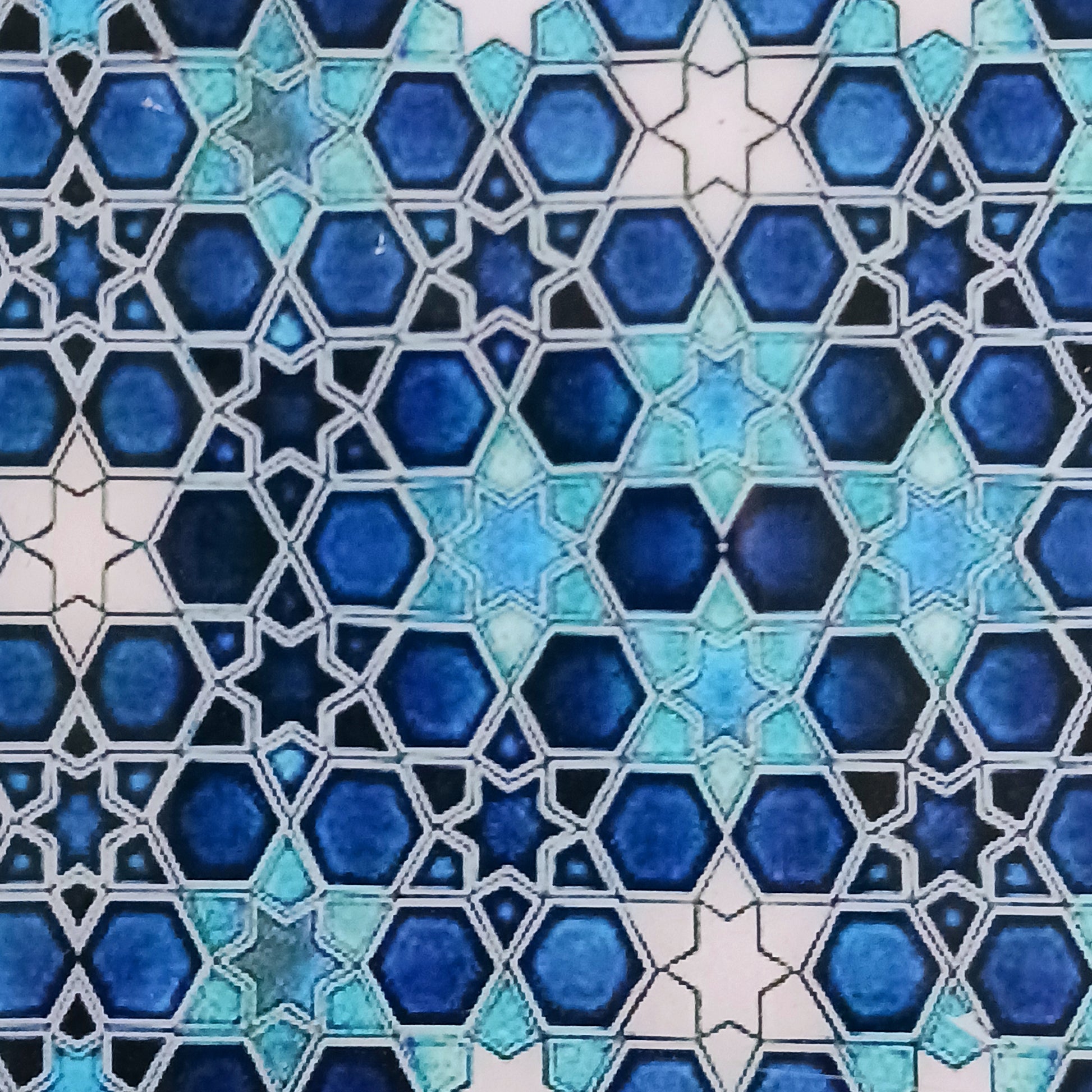 Add a touch of cultural elegance to your home with this Ceramic Glazed Wood Box. Expertly crafted, it combines the durability of solid wood with the glossy sophistication of glazed ceramic, making it both functional and decorative.