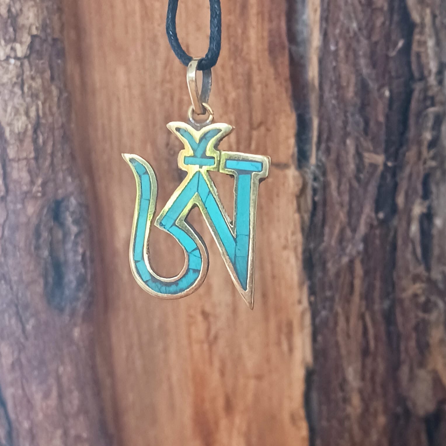 Tibetan Om Pendant