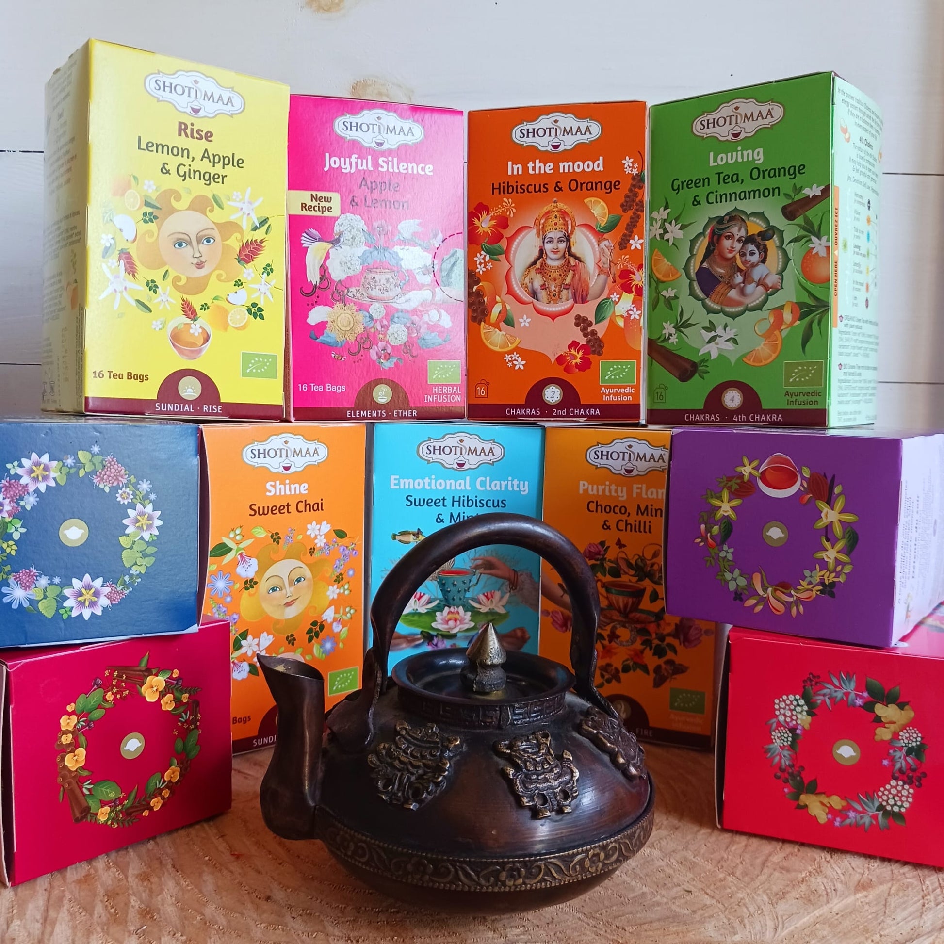 Shoti Maa Magic Box | 12 Organic Tea Flavours