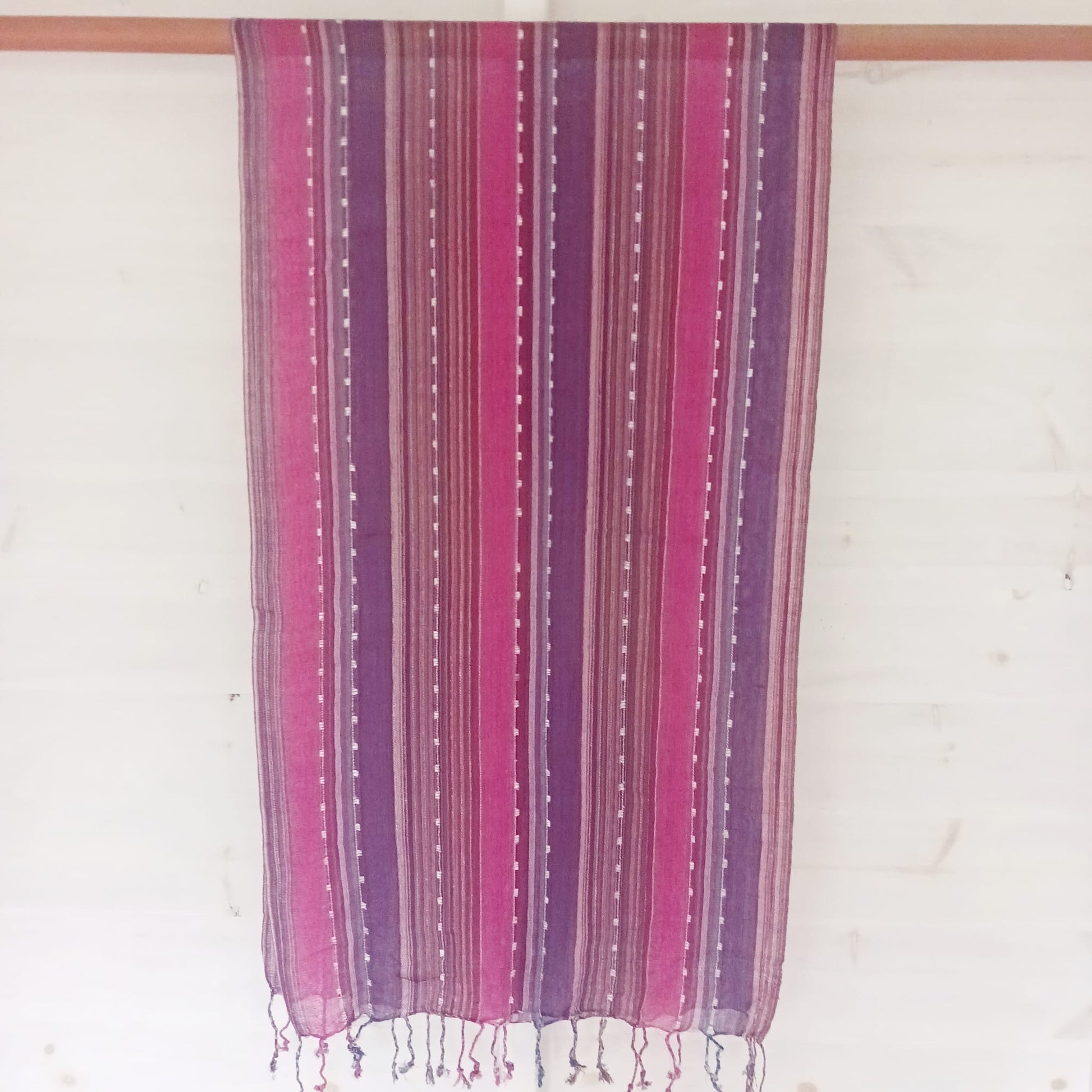 Indian Boho Scarves | Purple