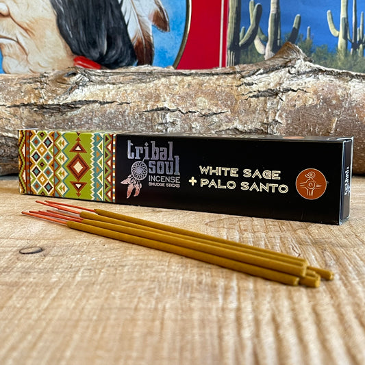 Tribal Soul White Sage and Palo Santo Incense