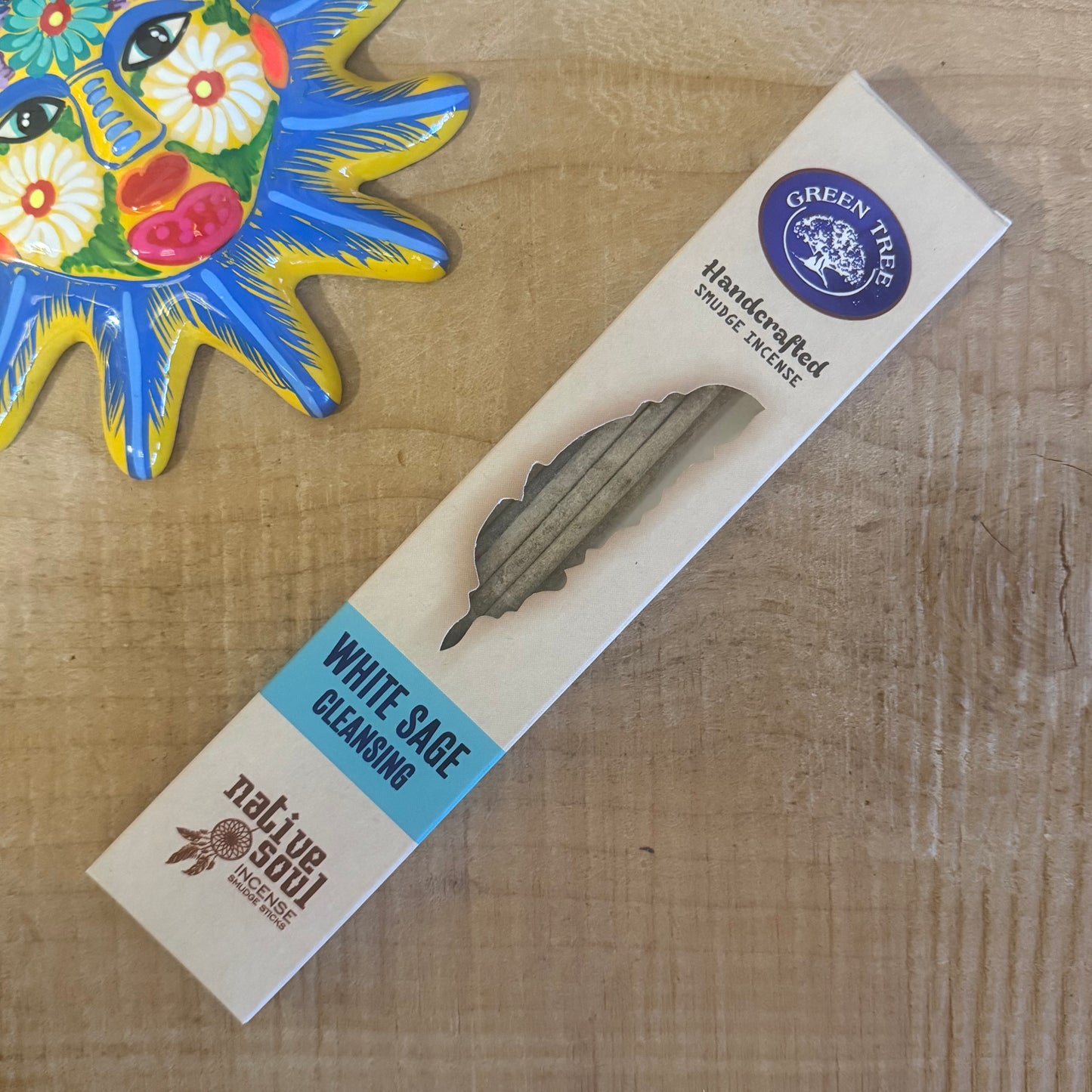 Cleanse and purify with Native Soul White Sage Smudge Incense. Vegan, handcrafted incense for energy clearing, meditation, and ritual use.