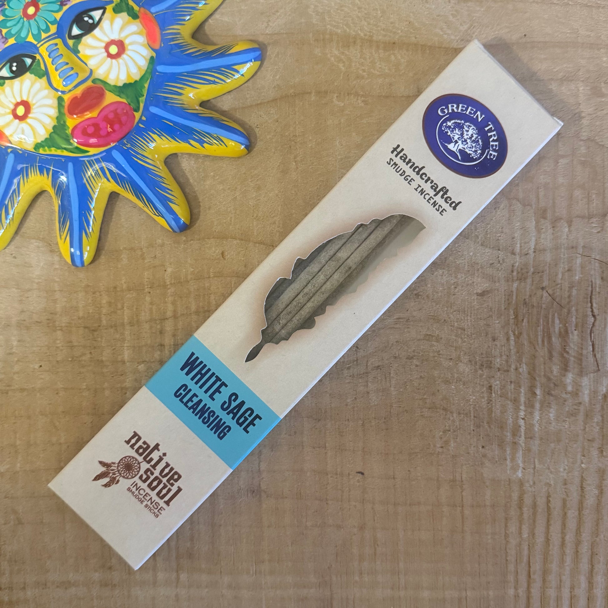 Cleanse and purify with Native Soul White Sage Smudge Incense. Vegan, handcrafted incense for energy clearing, meditation, and ritual use.