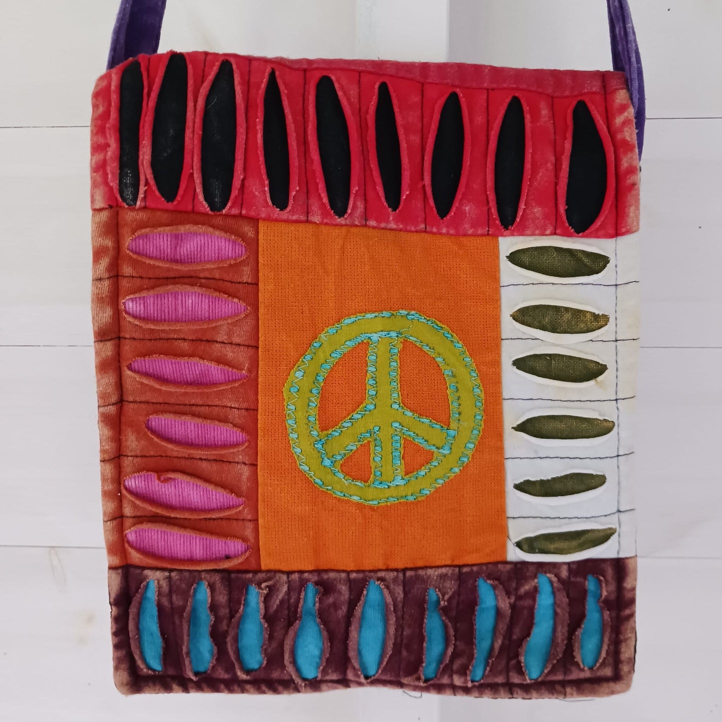 Handmade Hippie Patch Bag (Small)