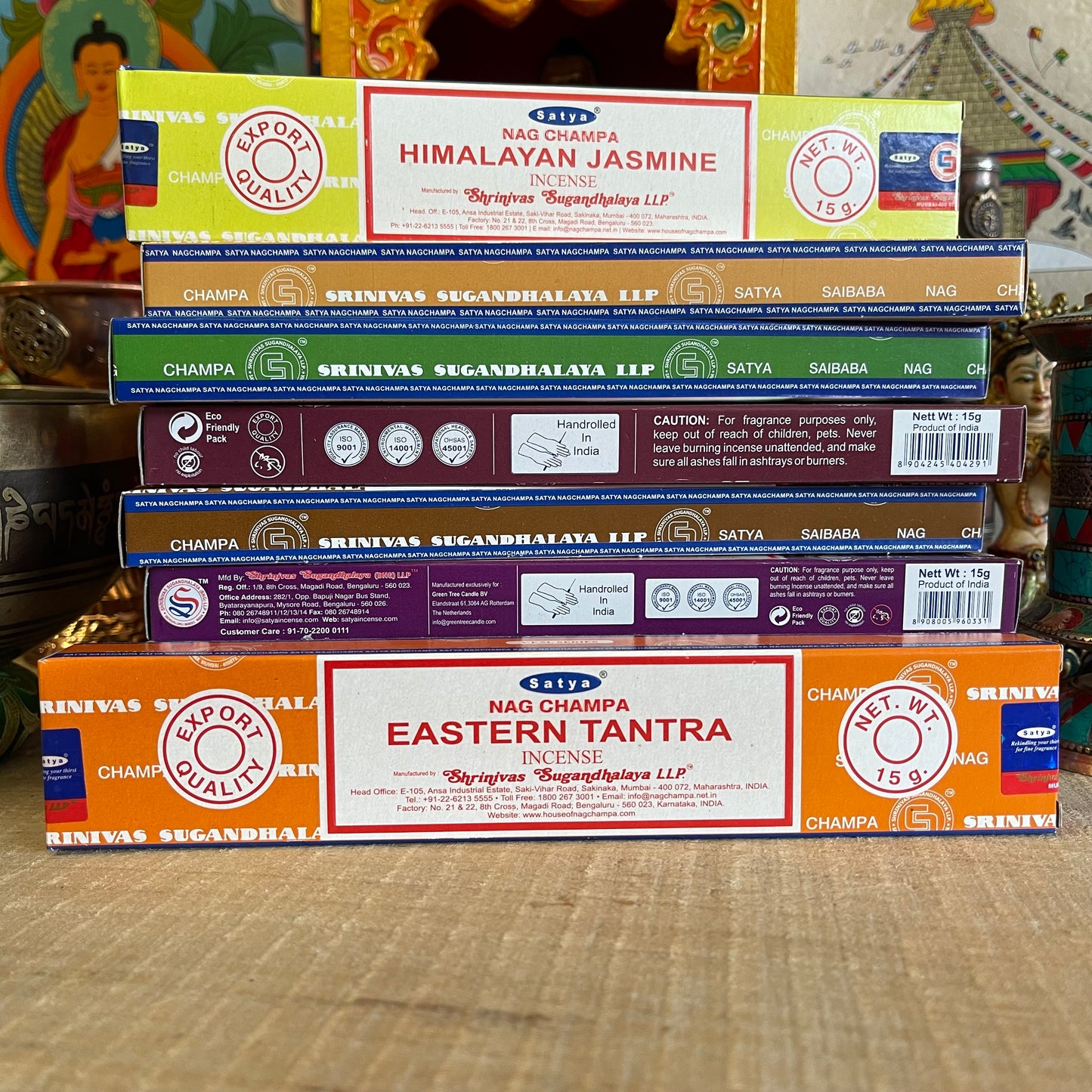 Satya Fragrant Myrrh Incense Sticks by Satya