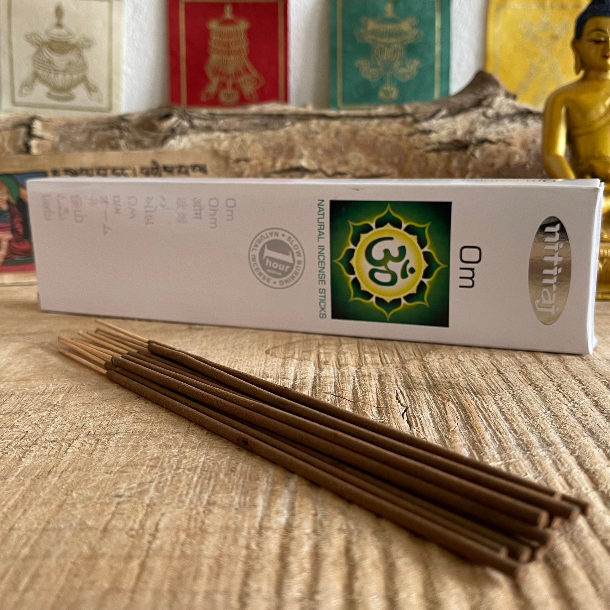 Nitiraj platinum Incense sticks Om