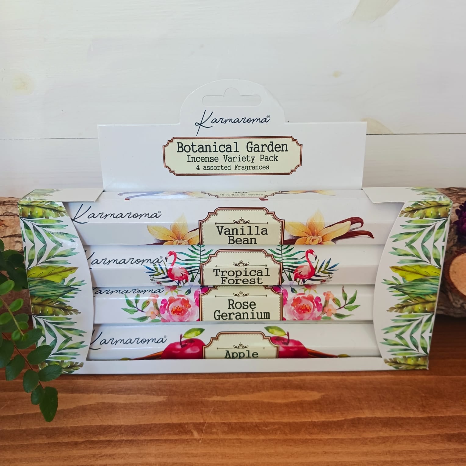 Botanical Garden Floral Incense Gift Set