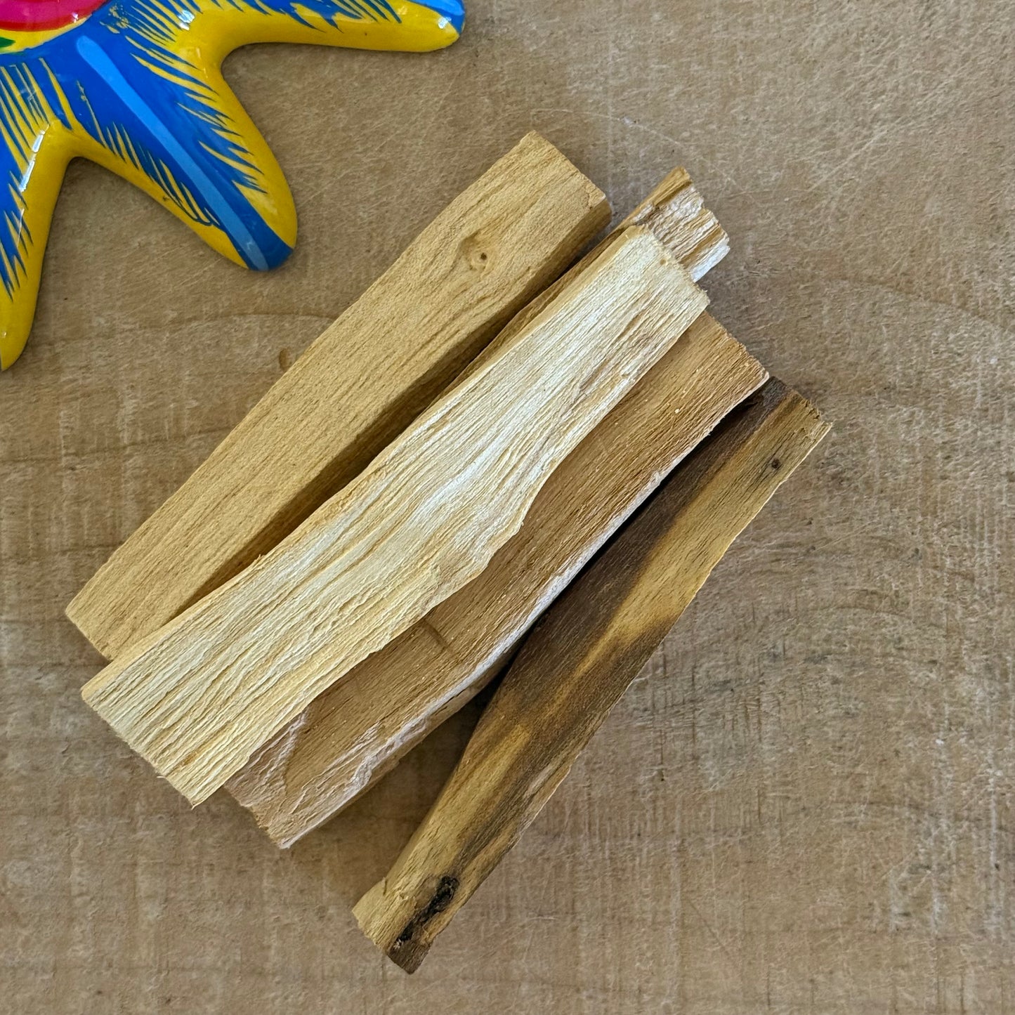 Green Tree Palo Santo Holy Wood Sticks – Sacred Smudging & Energy Cleansing (5 Sticks)