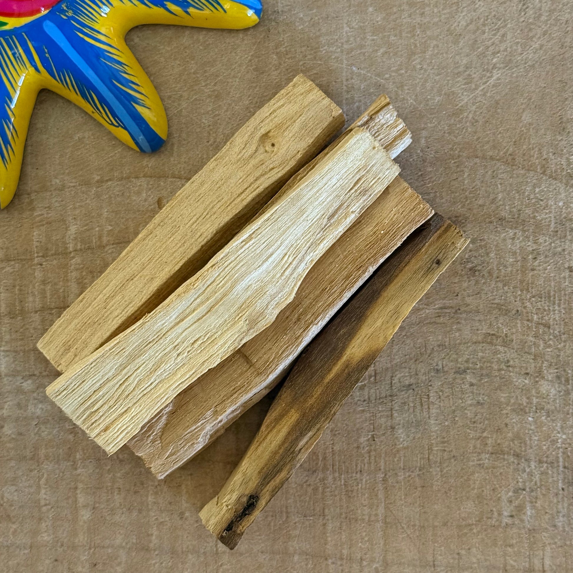 Green Tree Palo Santo Holy Wood Sticks – Sacred Smudging & Energy Cleansing (5 Sticks)