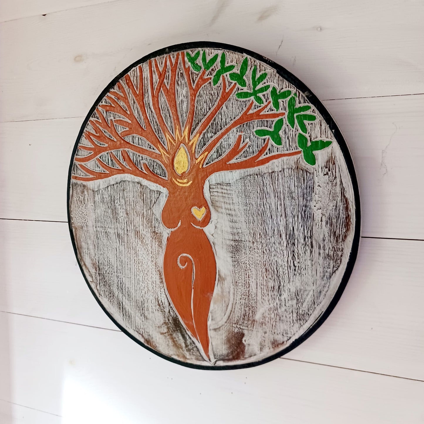 Tree Goddess Wall Plaque | Wall Hanging