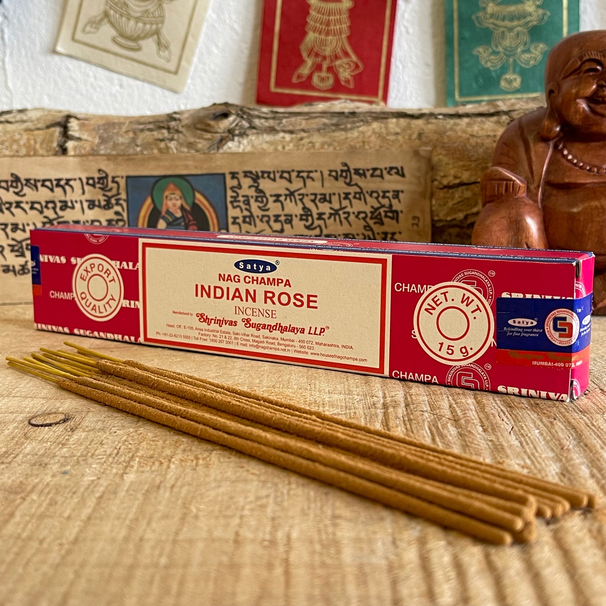 Satya Indian Rose Incense