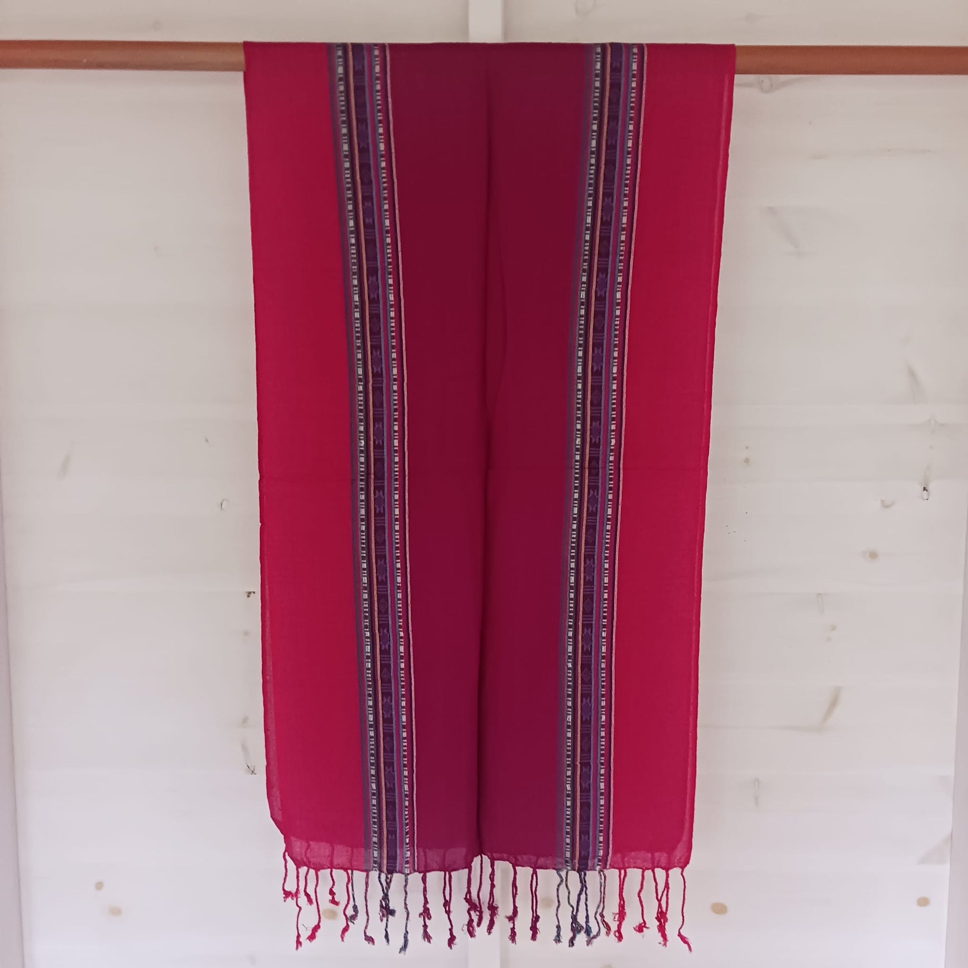 Indian Varanasi Scarves | Red