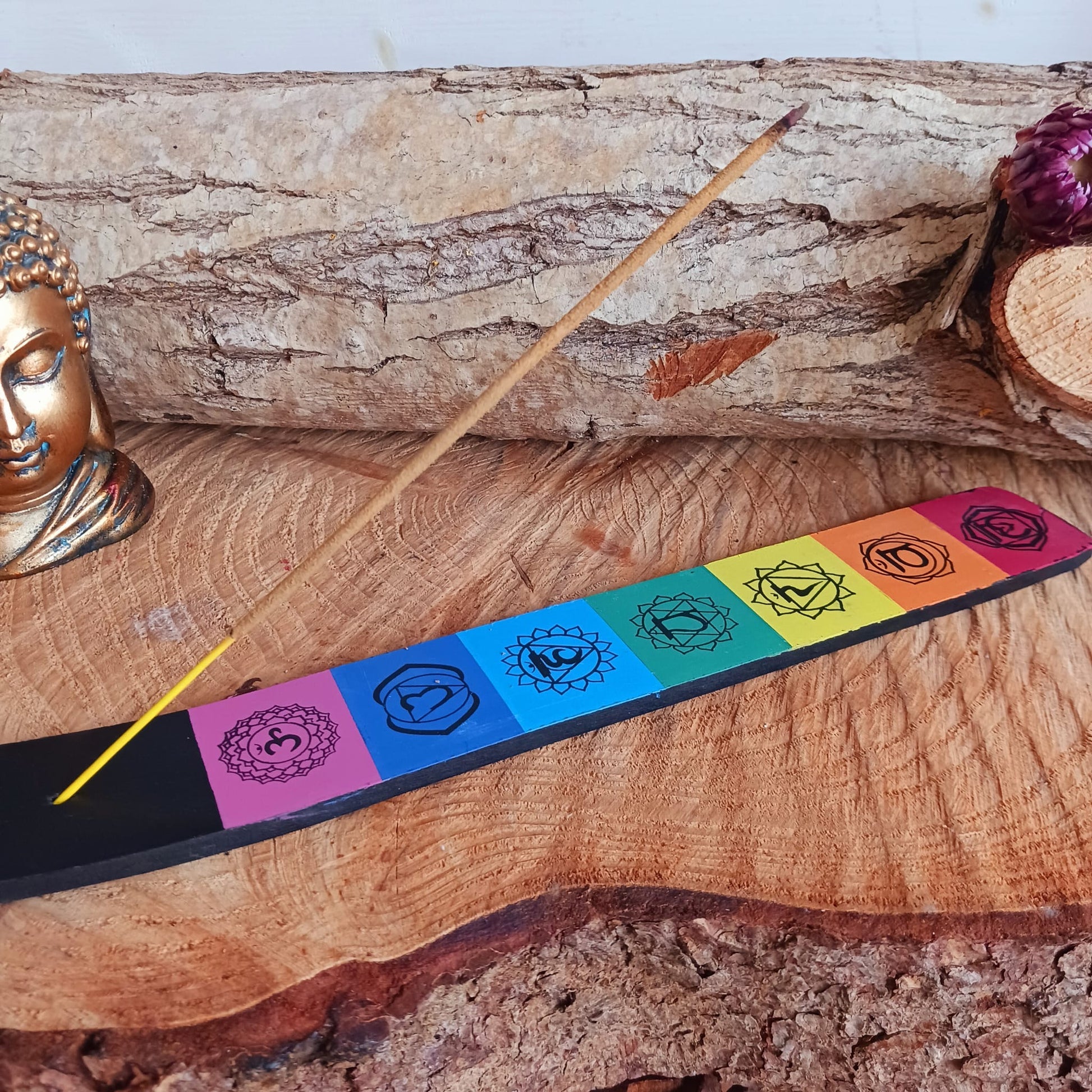 7 Chakra Incense Holder | Ashcatcher