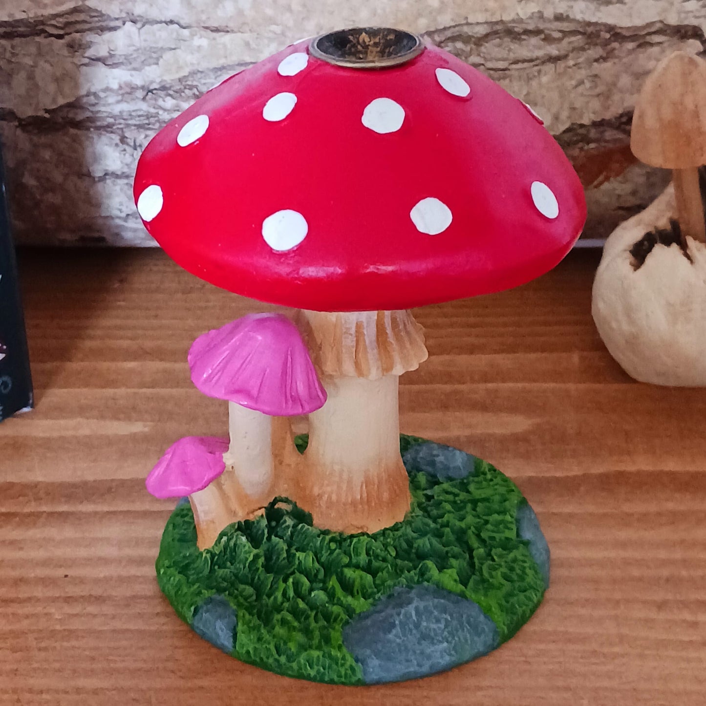 Mushroom Backflow Incense Burner