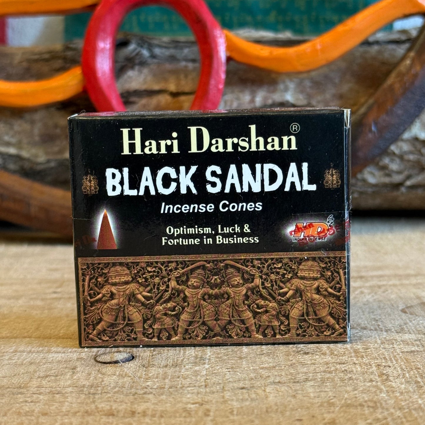 Create a calm and easygoing vibe with Hari Darshan’s Meditation Incense Cones. These black sandalwood cones fill your space with a soothing aroma that’s ideal for meditation or just unwinding. Let their gentle fragrance help you find your center and embrace a peaceful state of mind.

10 Cones Per Box&nbsp;
