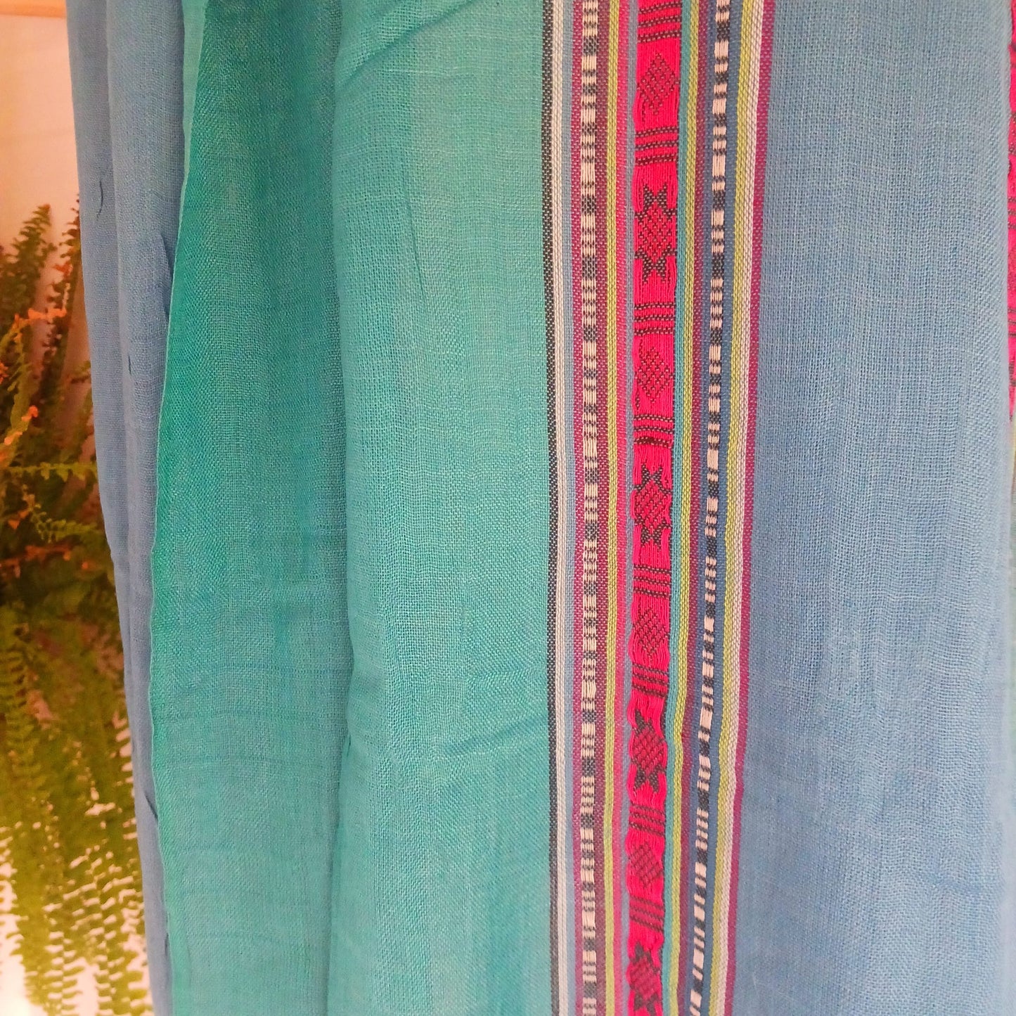 Indian Varanasi Scarves | Blue