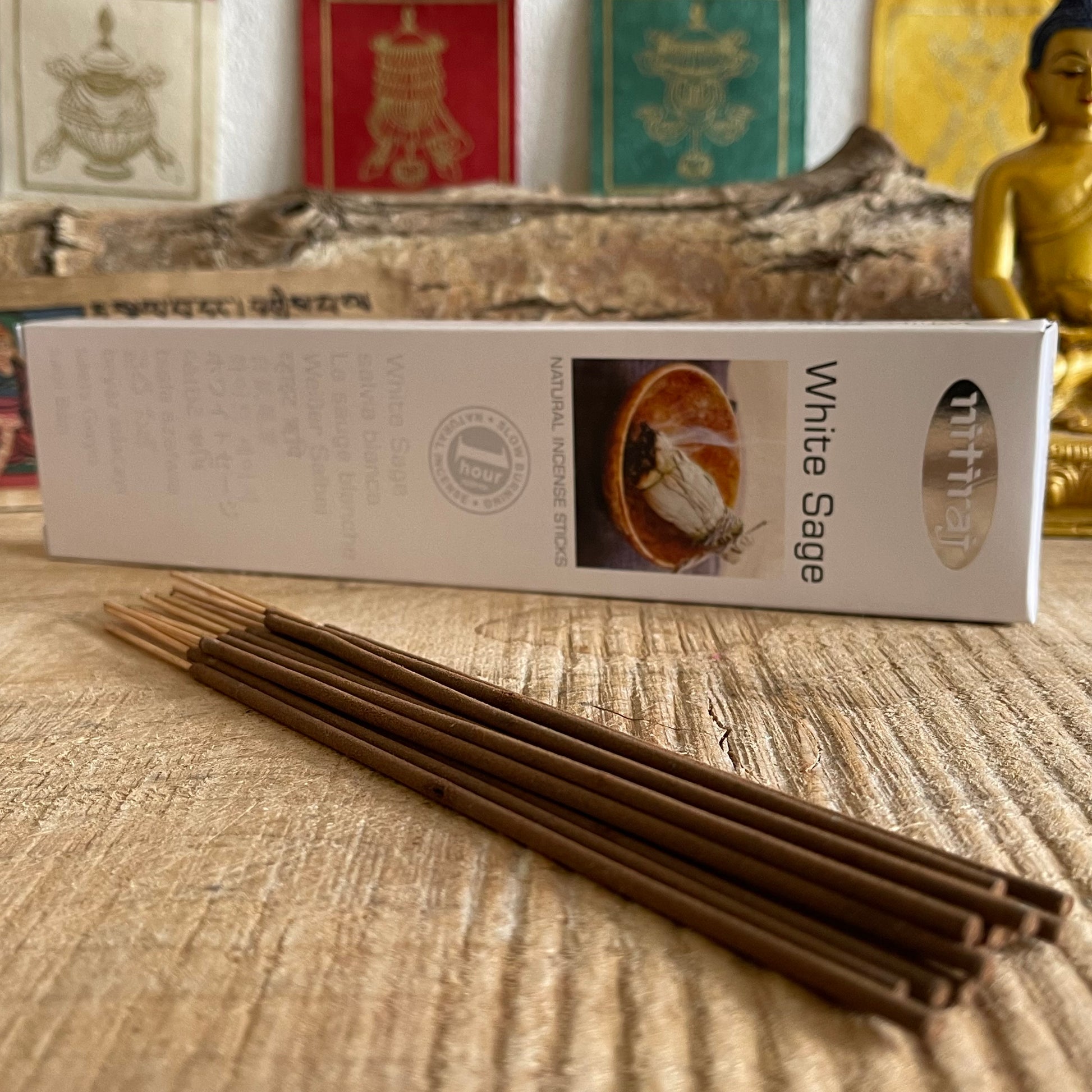 Nitiraj platinum Incense sticks White sage