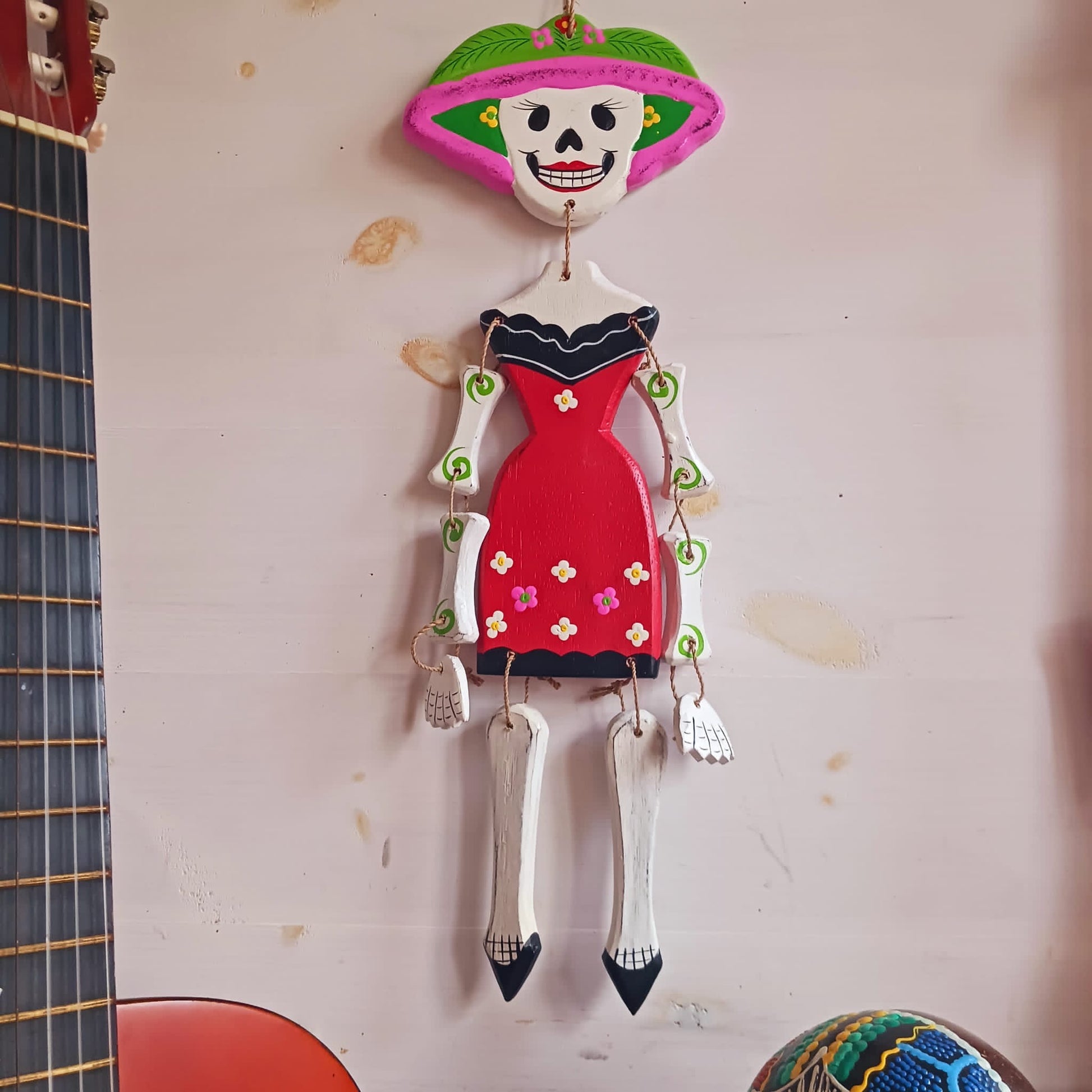 Mexican Day of the Dead Lady | Wall Hanging