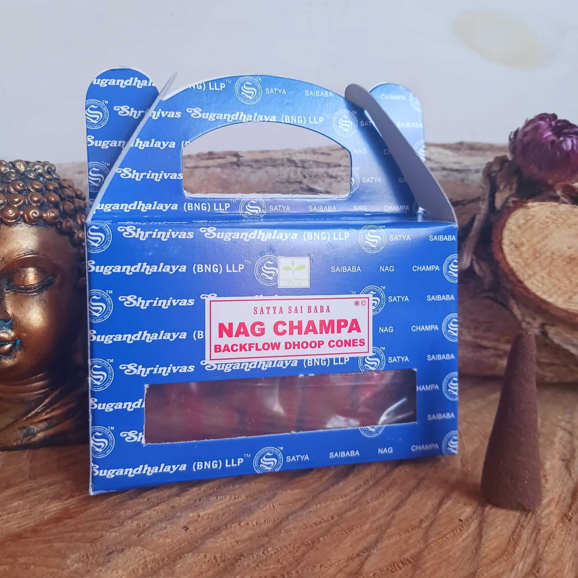 Satya Nag Champa Backflow Cones