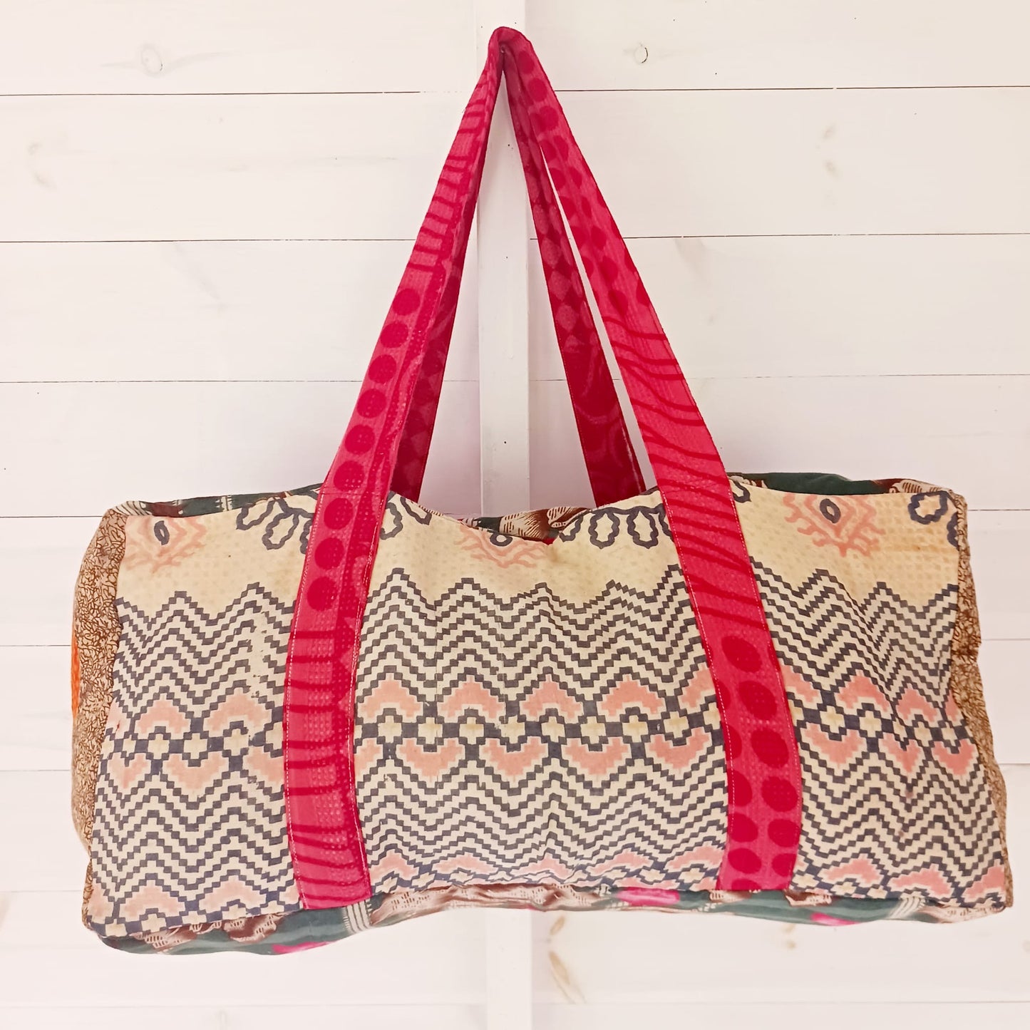 Recycled Sari Holdall Weekend | Overnight Bag