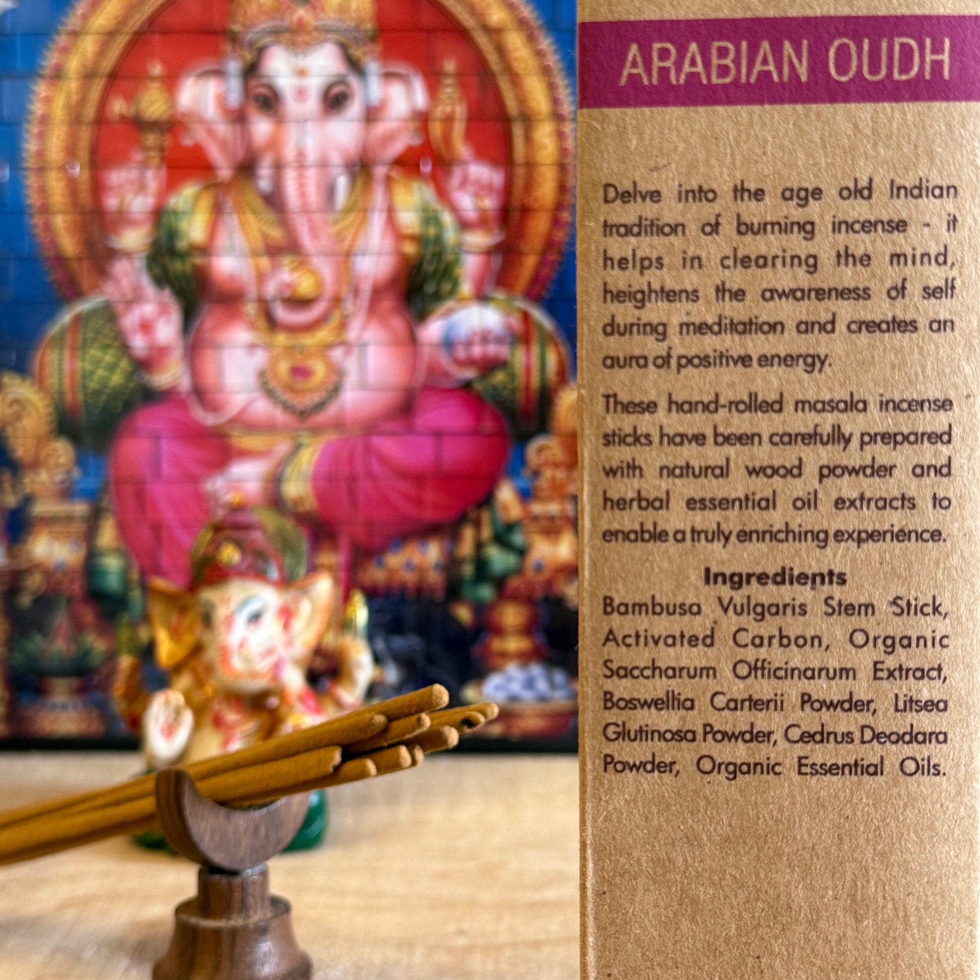 Arabian Oudh Incense – Organic Goodness | Luxury Scent from India

Experience the scent of luxury with Organic Goodness Arabian Oudh incense. Made in India, this rich, woody aroma is found in premium perfumes. 12 x 15g sticks.

£1.99 GBP