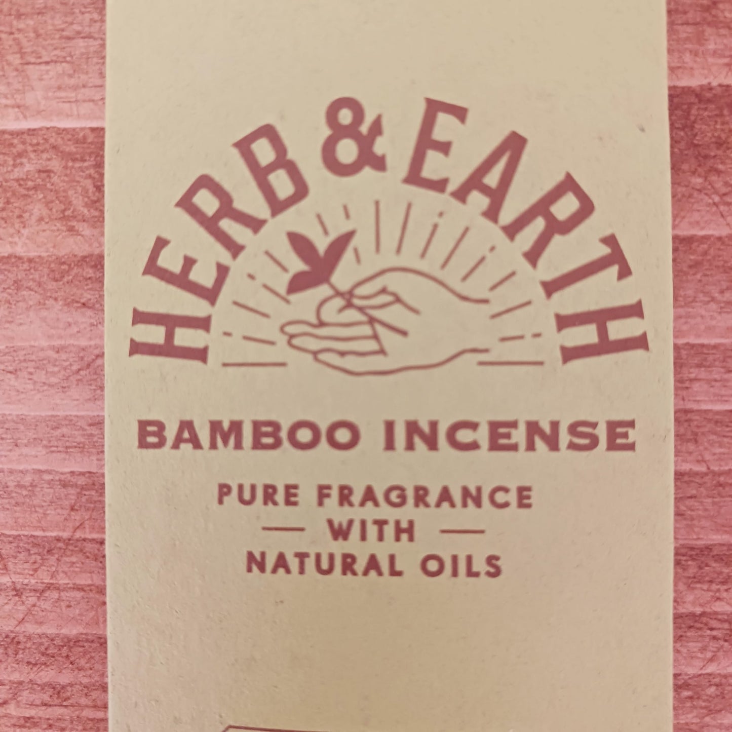 Herb & Earth Bamboo Incense Sticks | Lemongrass