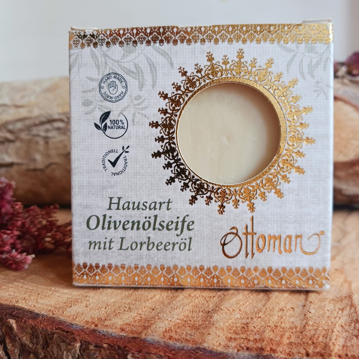 Ottoman Handmade Olive Oil Soap with Laurel Oil