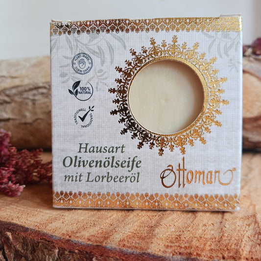 Ottoman Handmade Olive Oil Soap with Laurel Oil