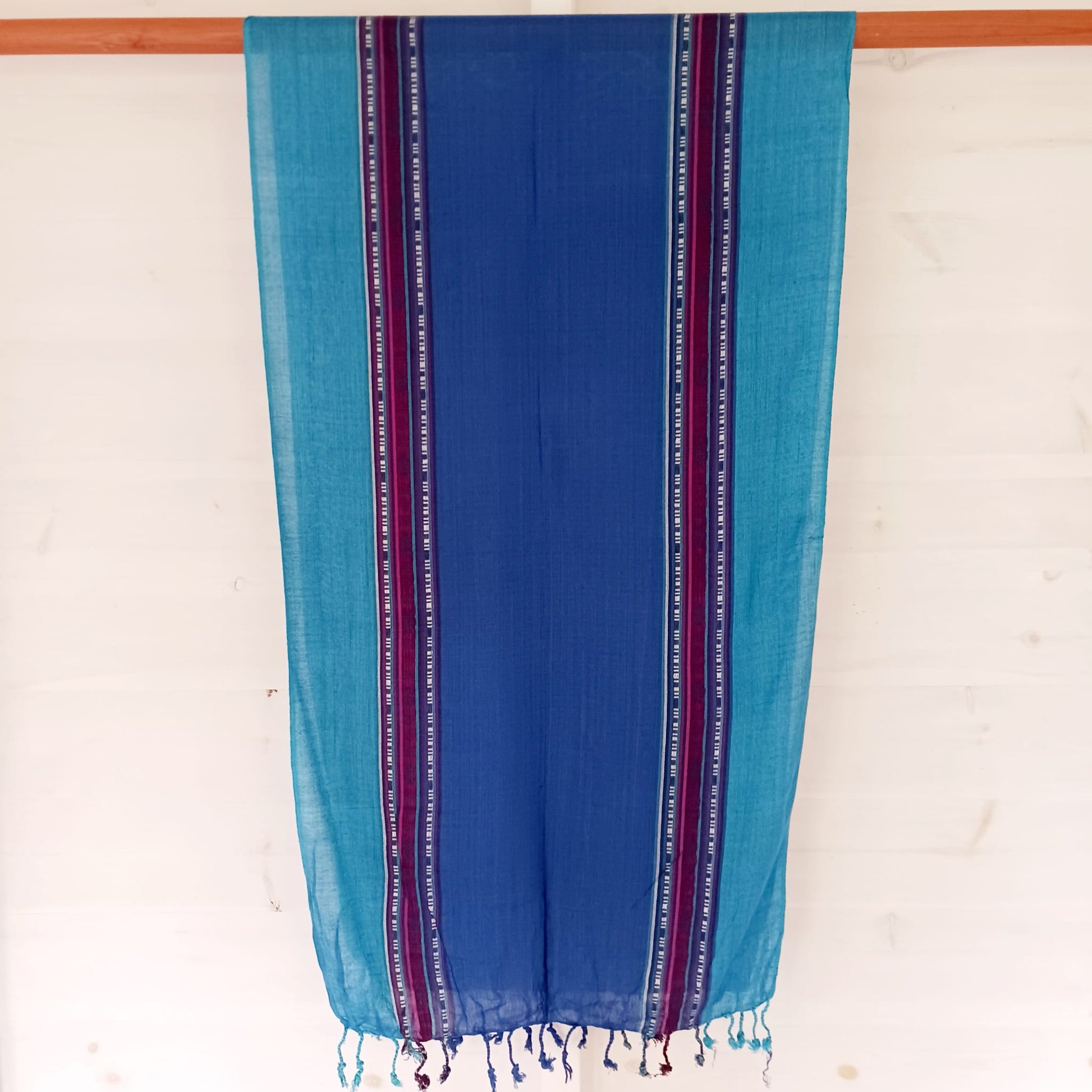 Indian Varanasi Scarves | Blue