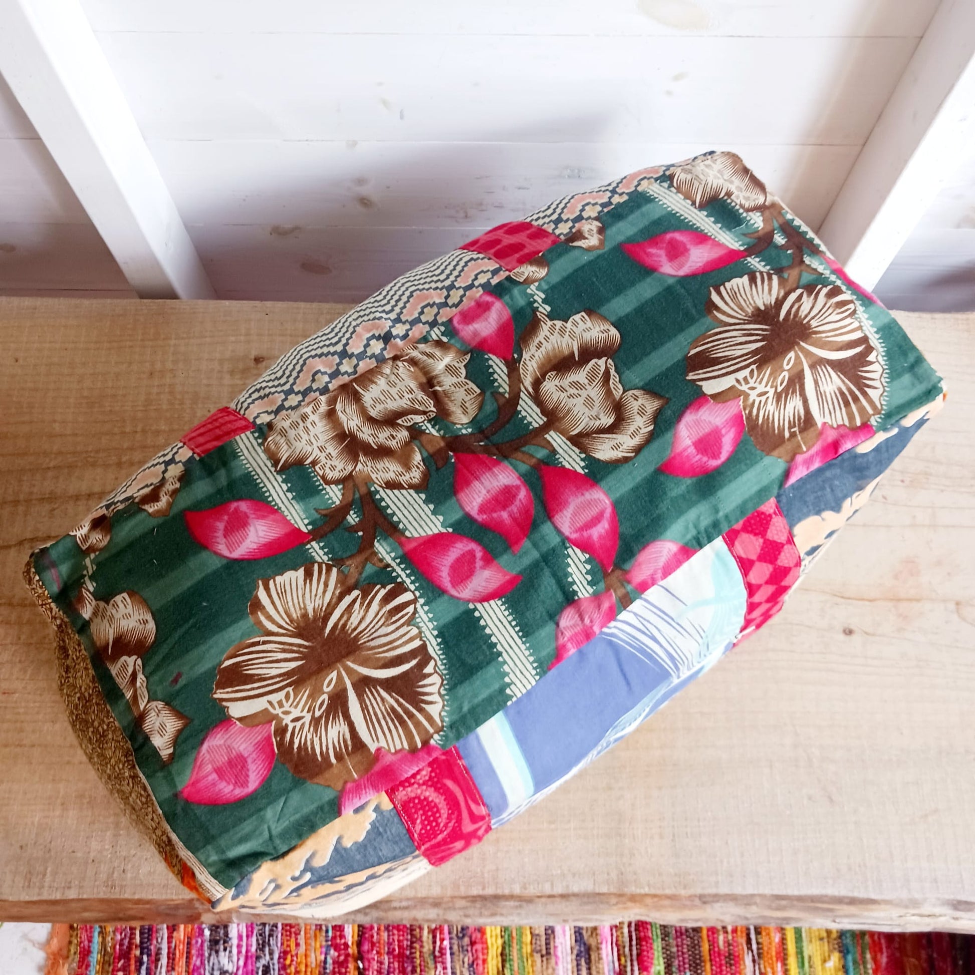 Recycled Sari Holdall Weekend | Overnight Bag