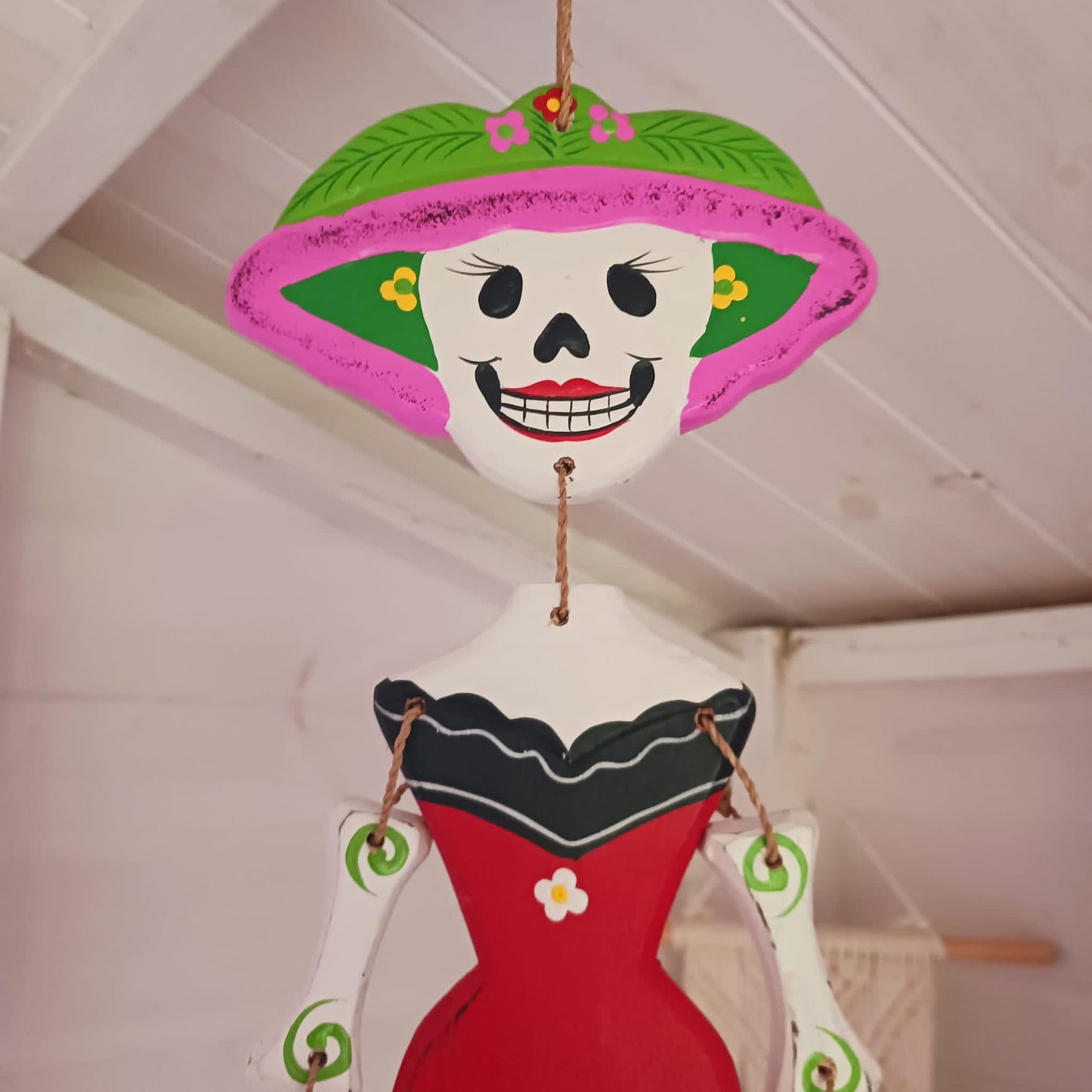 Mexican Day of the Dead Lady | Wall Hanging