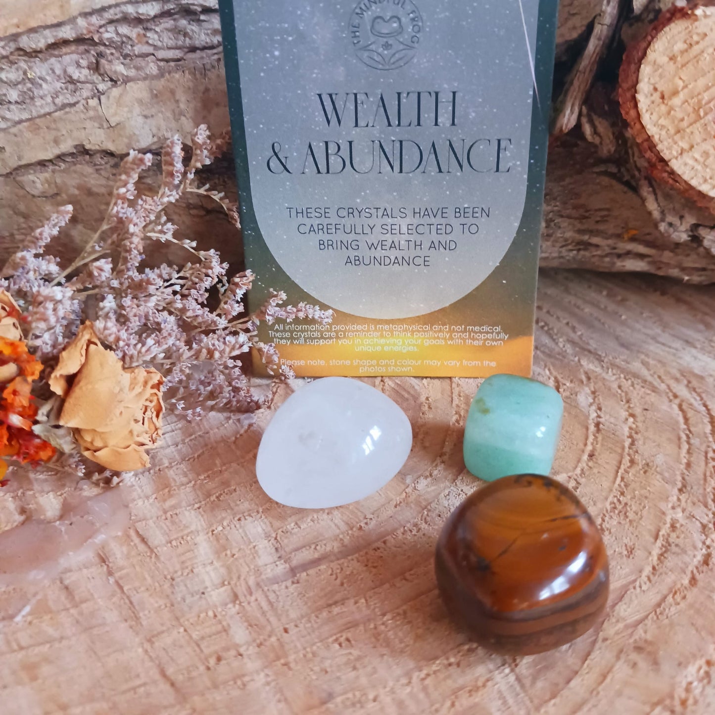 Wealth and Abundance Healing Crystal Set