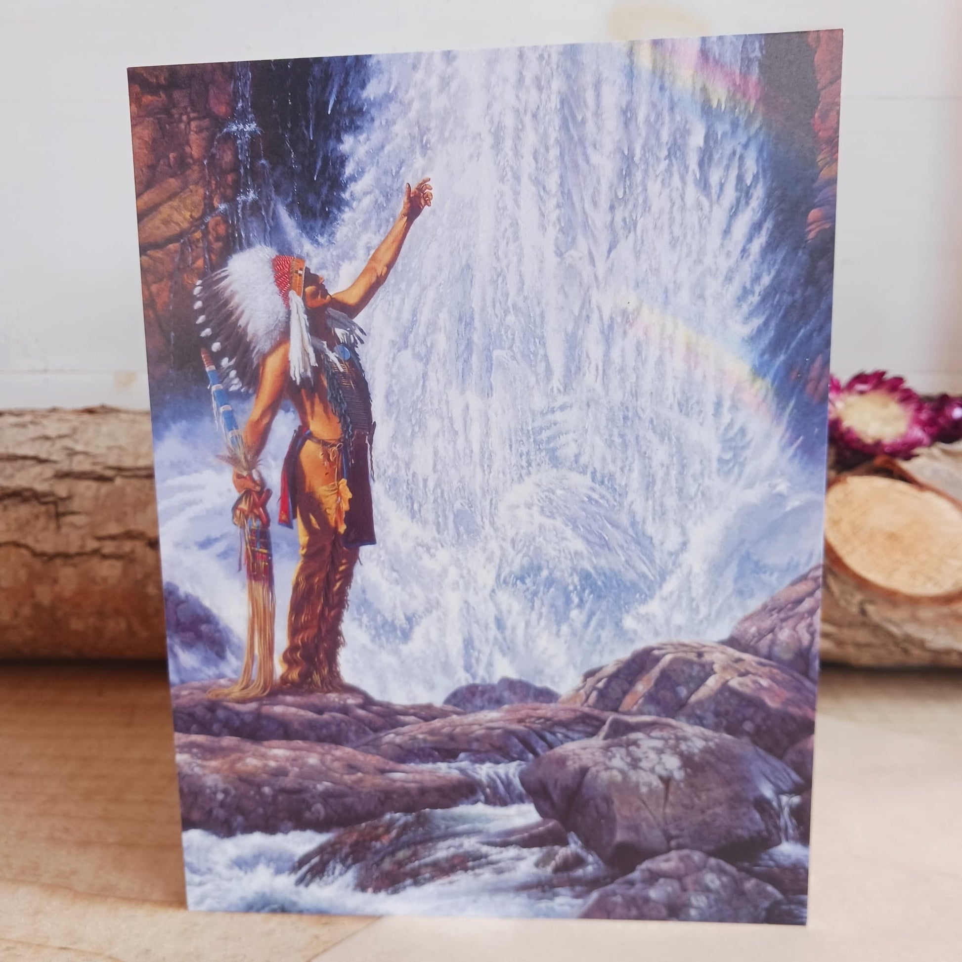 River of Life Greetings Card | Birthday