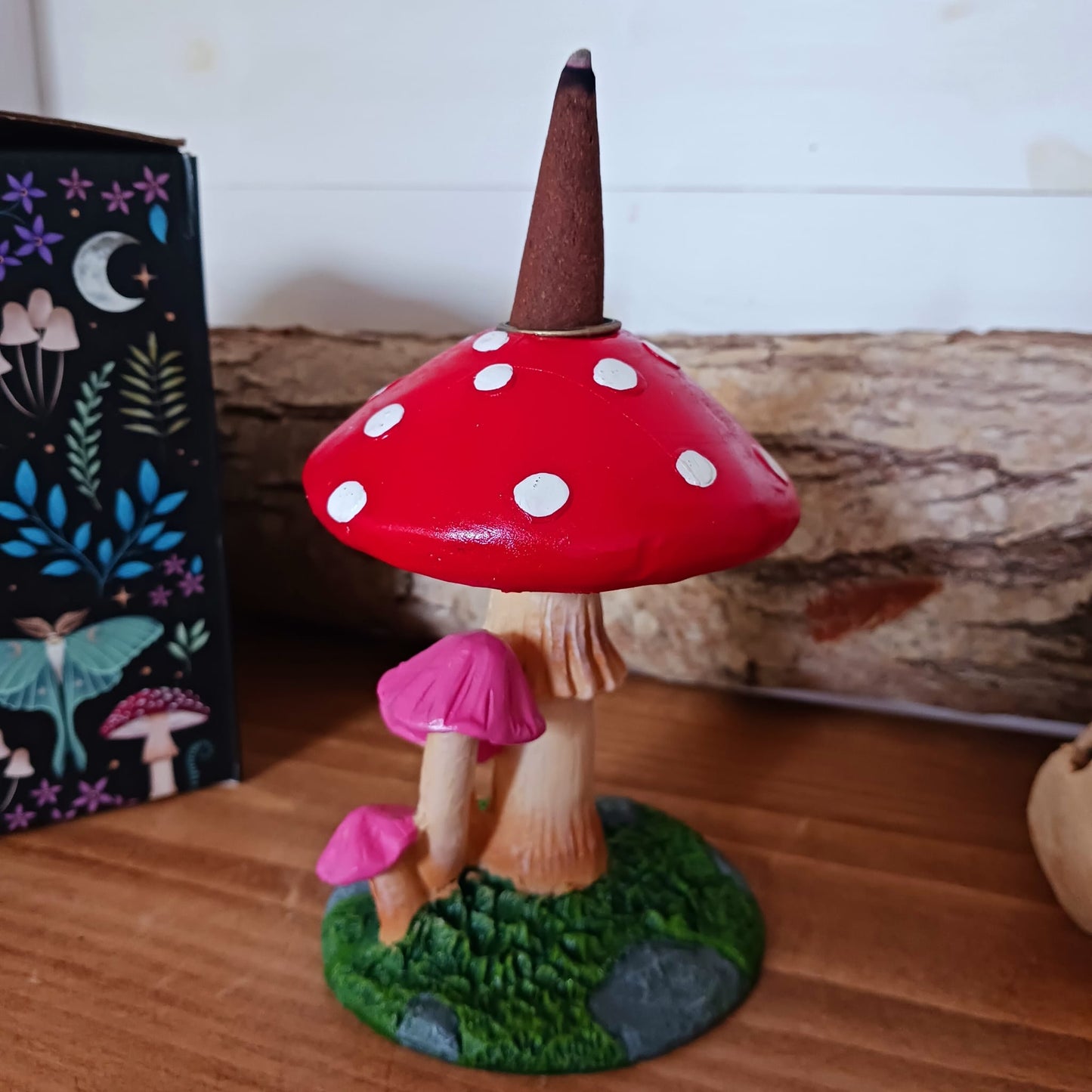 Mushroom Backflow Incense Burner