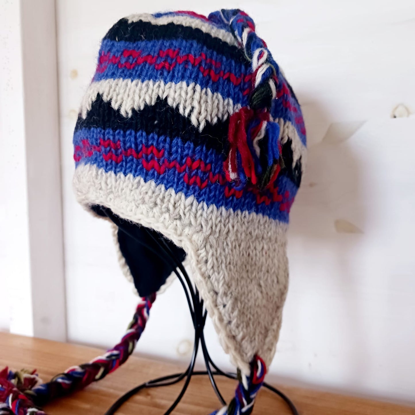 Tibetan Earflap hats Merino wool (adult)