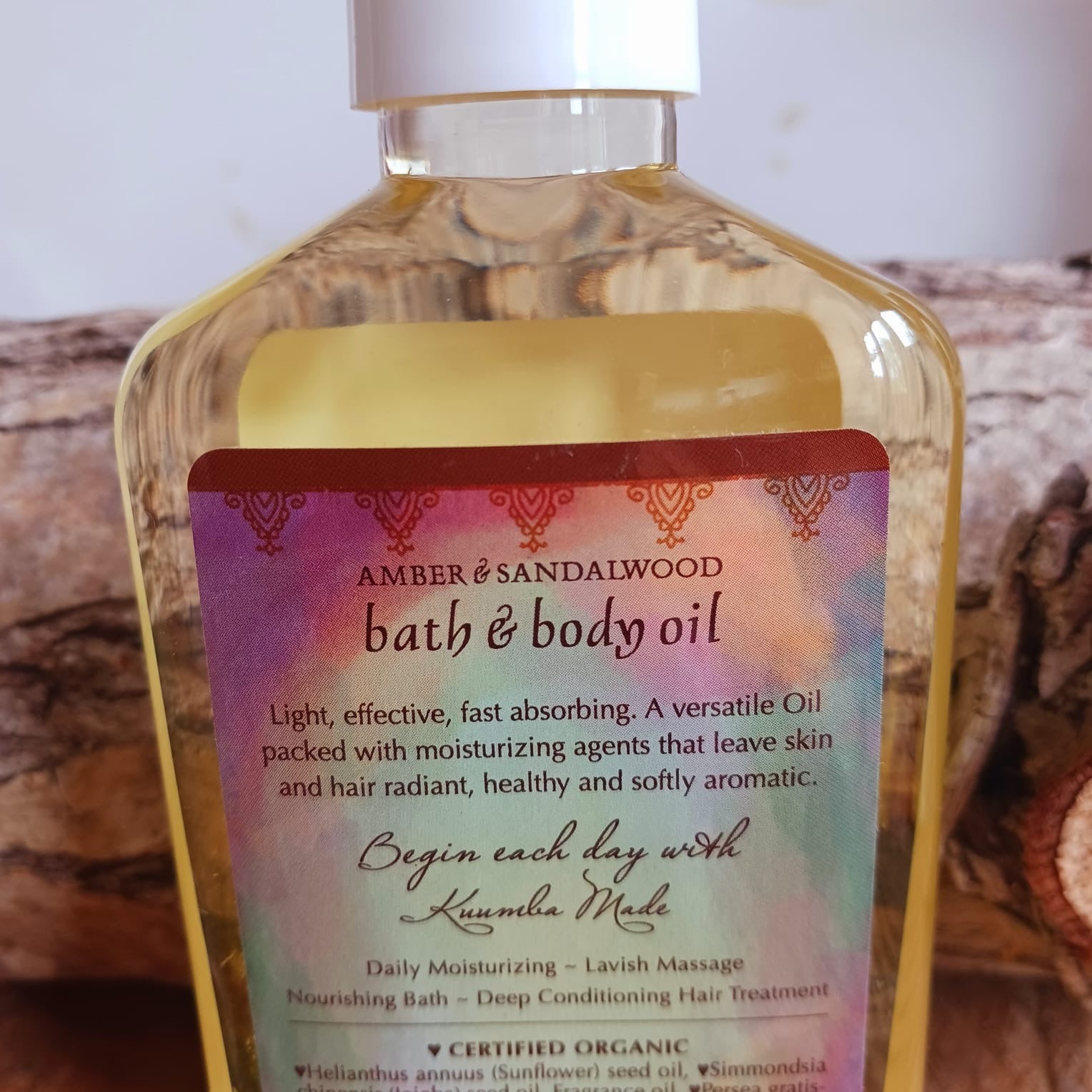 Kuumba Made Amber & Sandalwood Body Oil