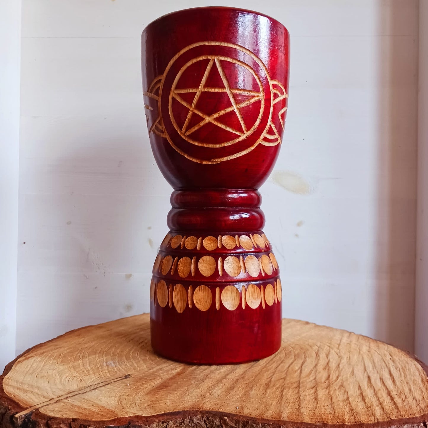 Large Pentacle Plant | Crystal Holder